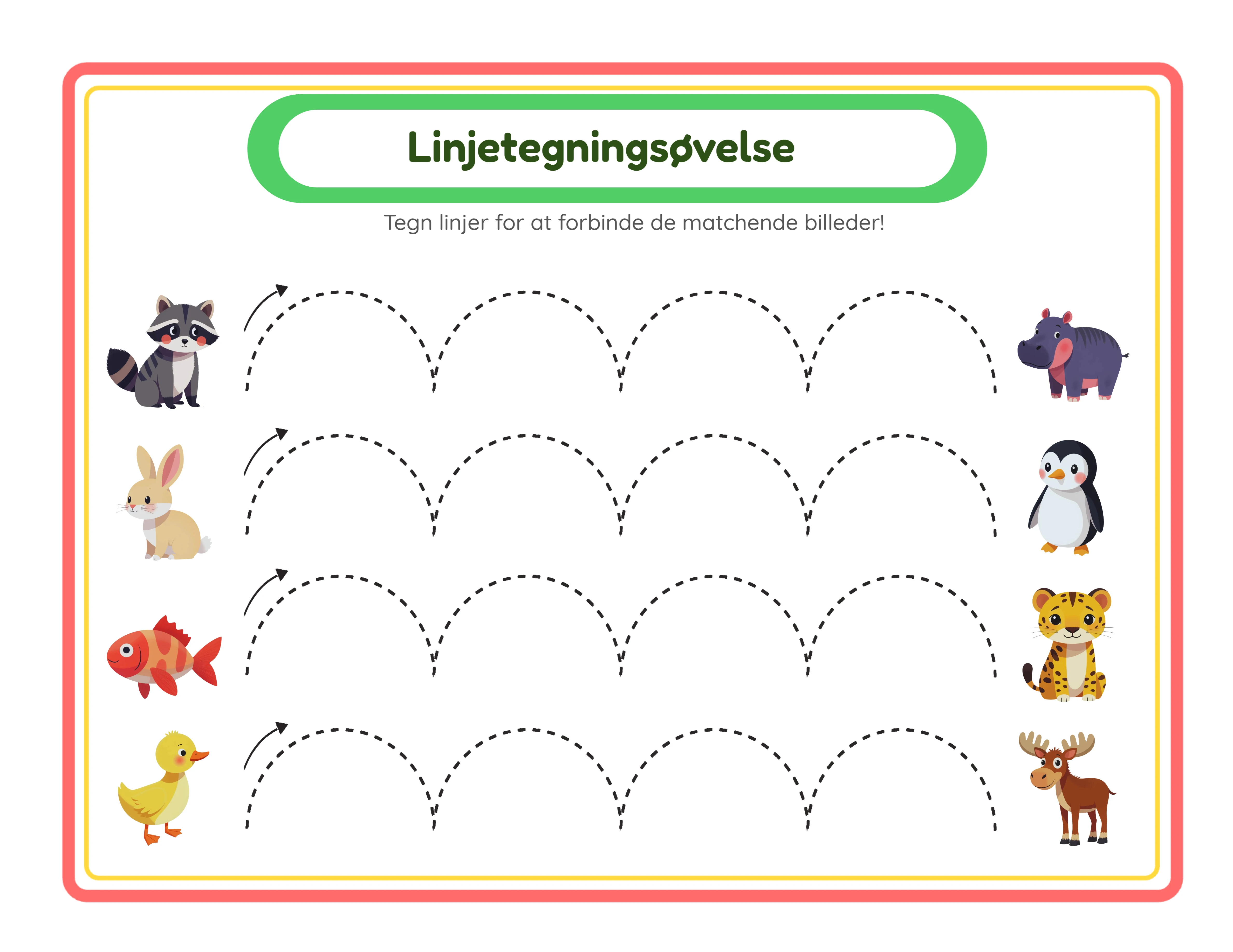 Drawing lines — vertical line practice