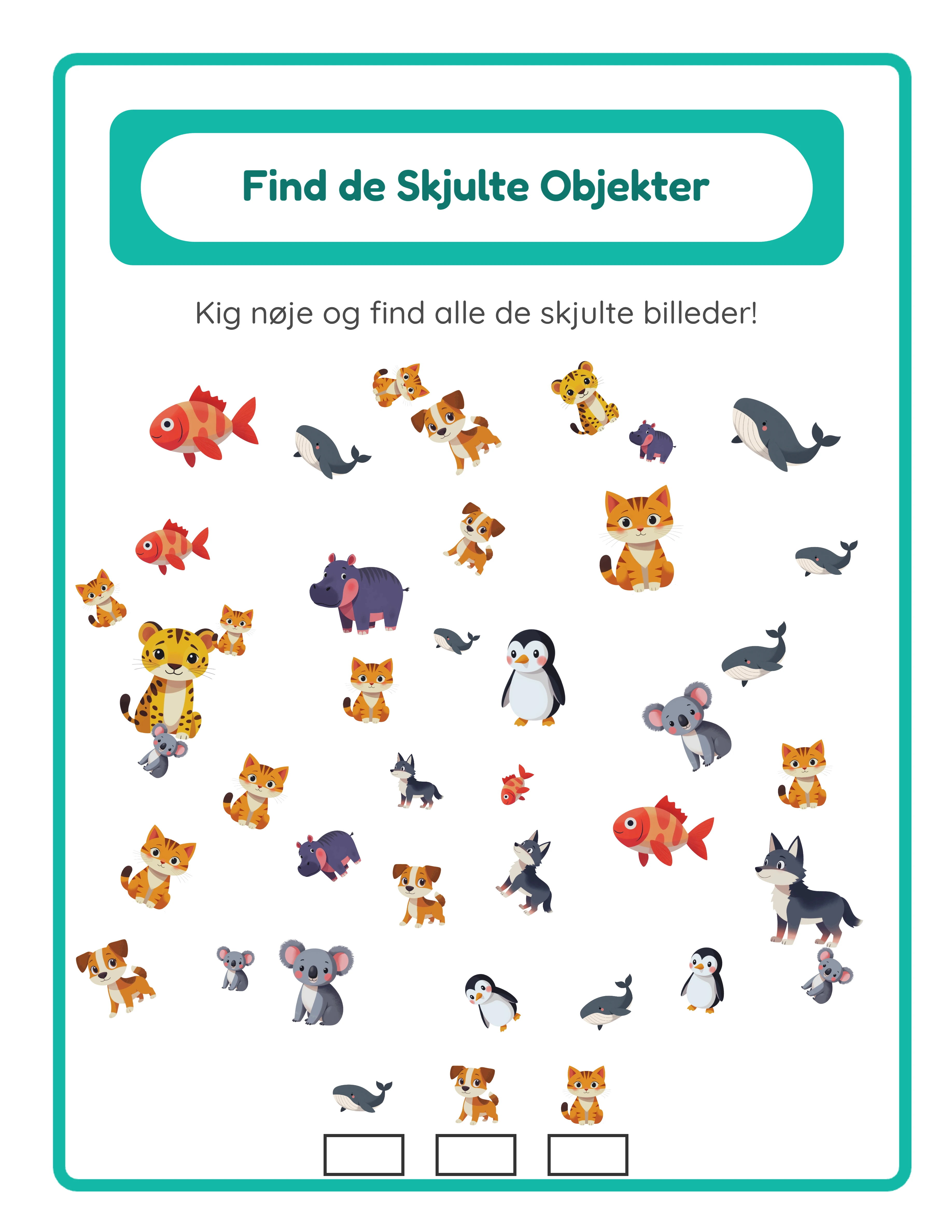 Coloring-arbejdsark — sample 3