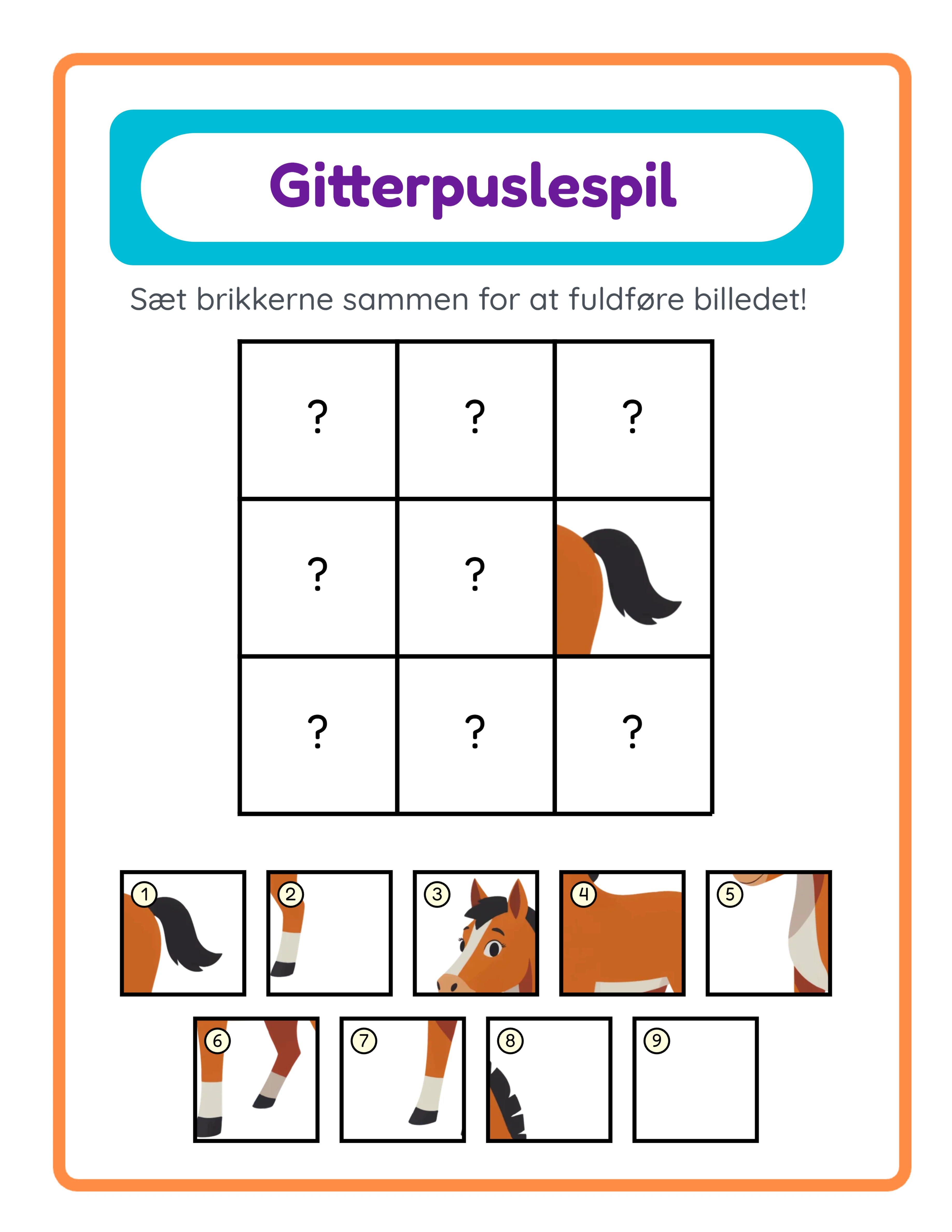 Grid match — themed variation