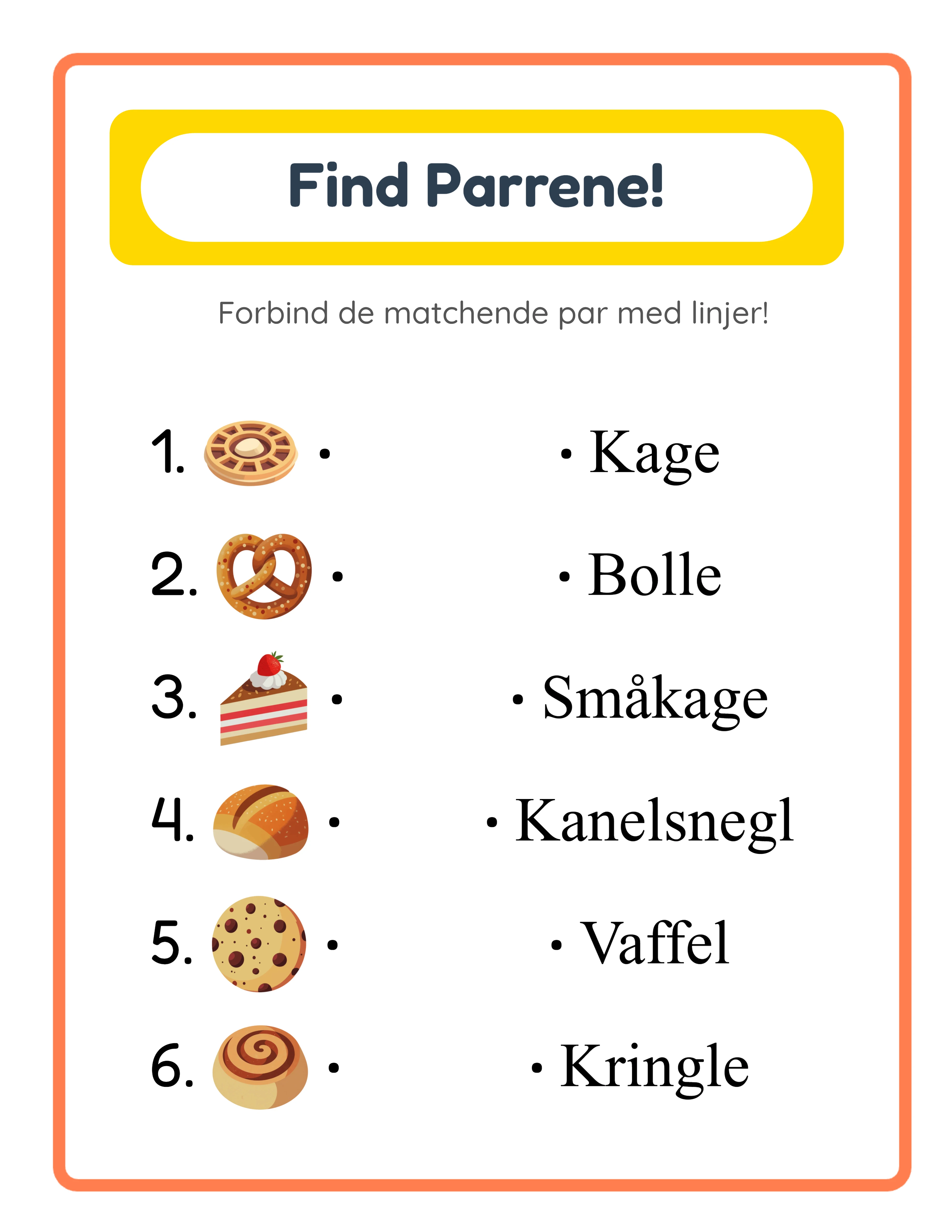 Find Parrene avanceret arbejdsark