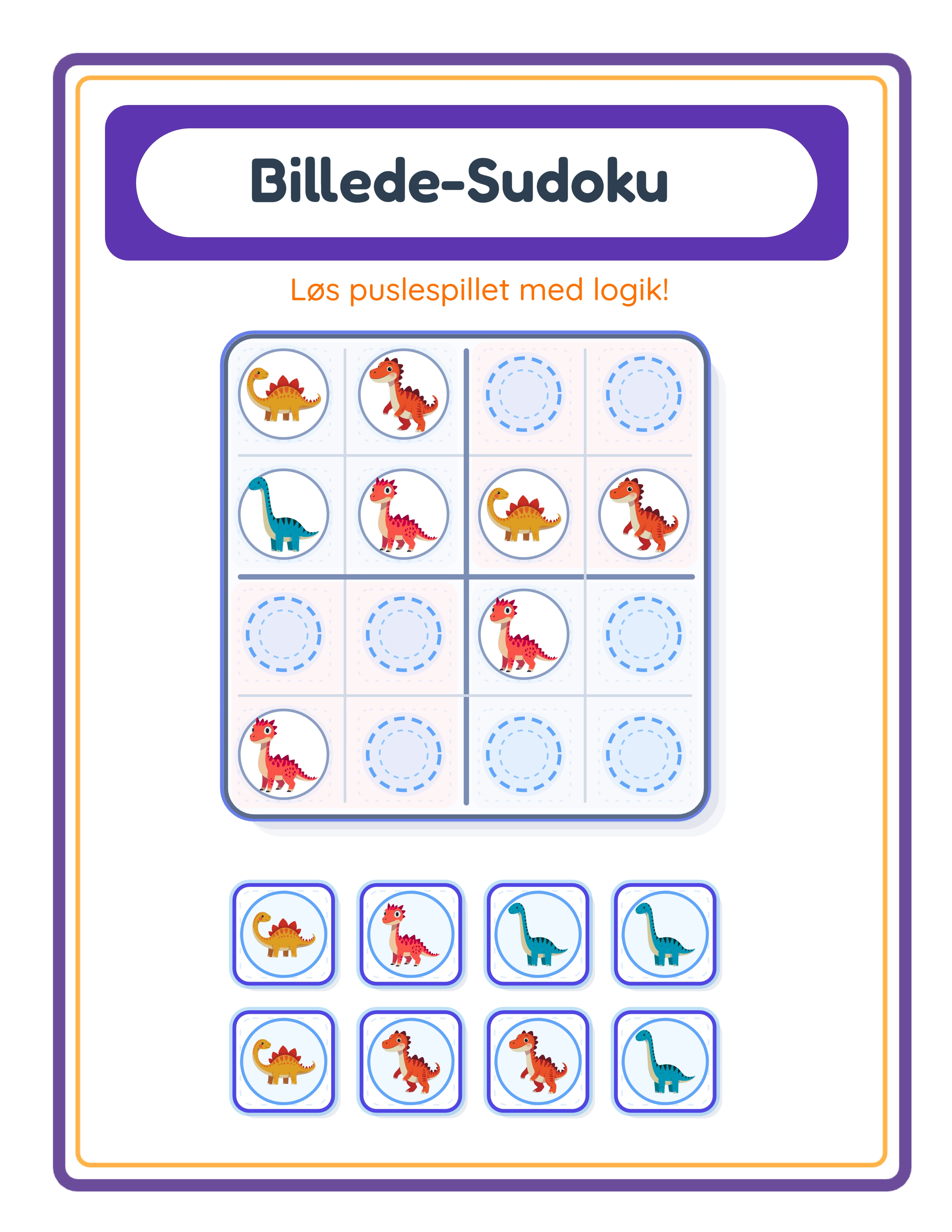 Featured picture sudoku — adorable animal grid puzzle