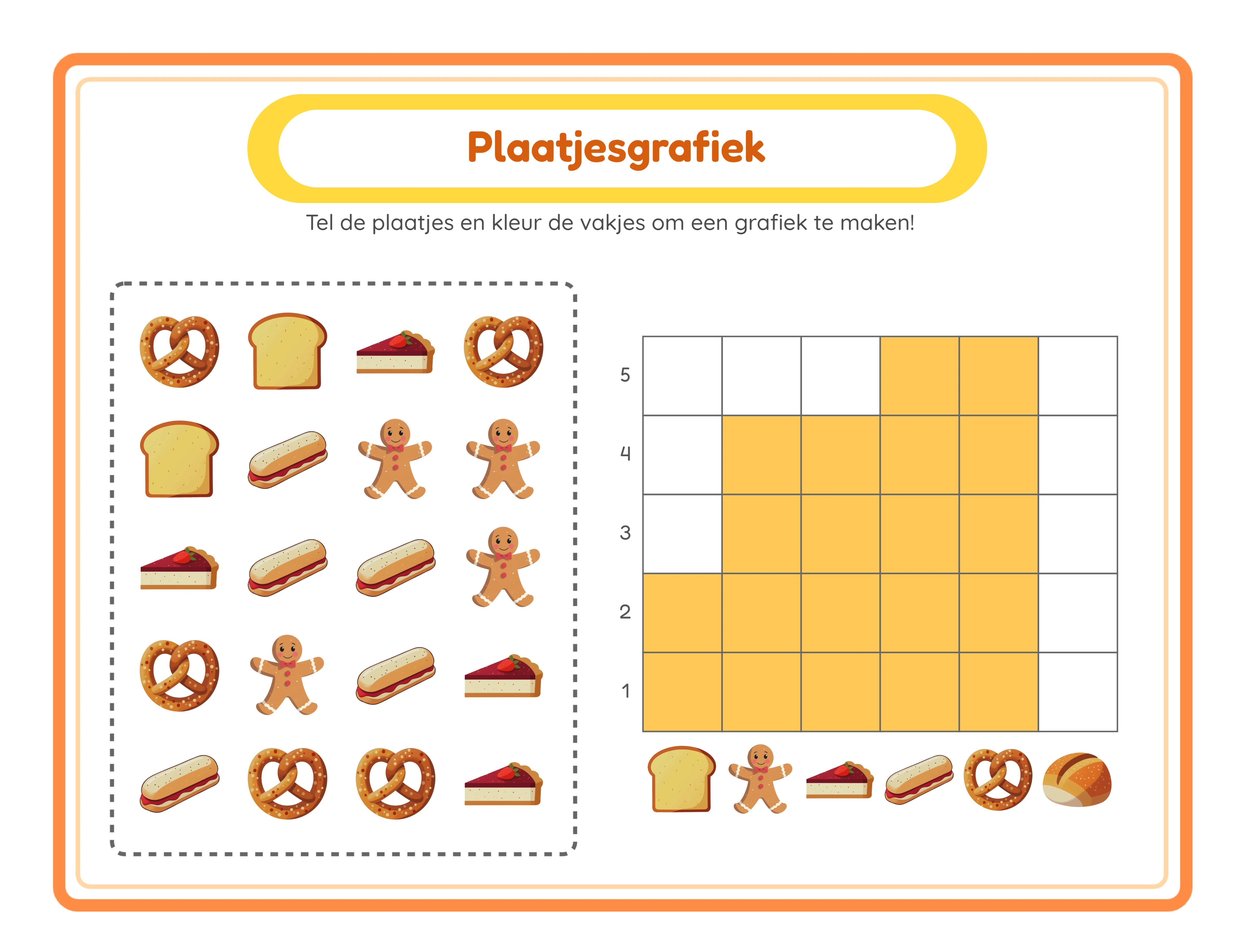 Picture graph printable answer key