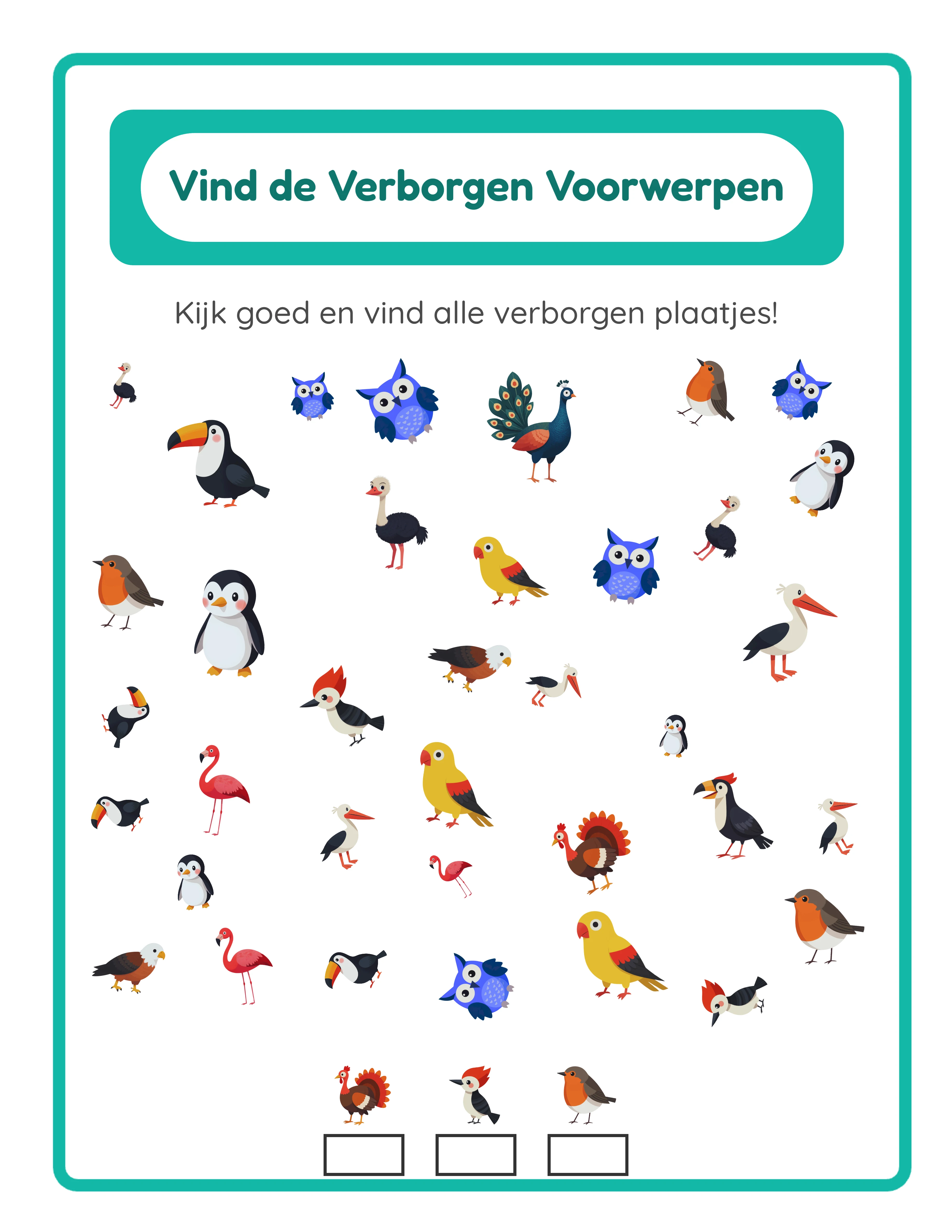 Find objects — advanced spot challenge