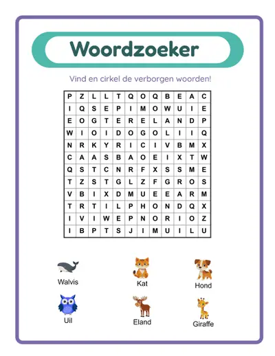 Woordzoeker