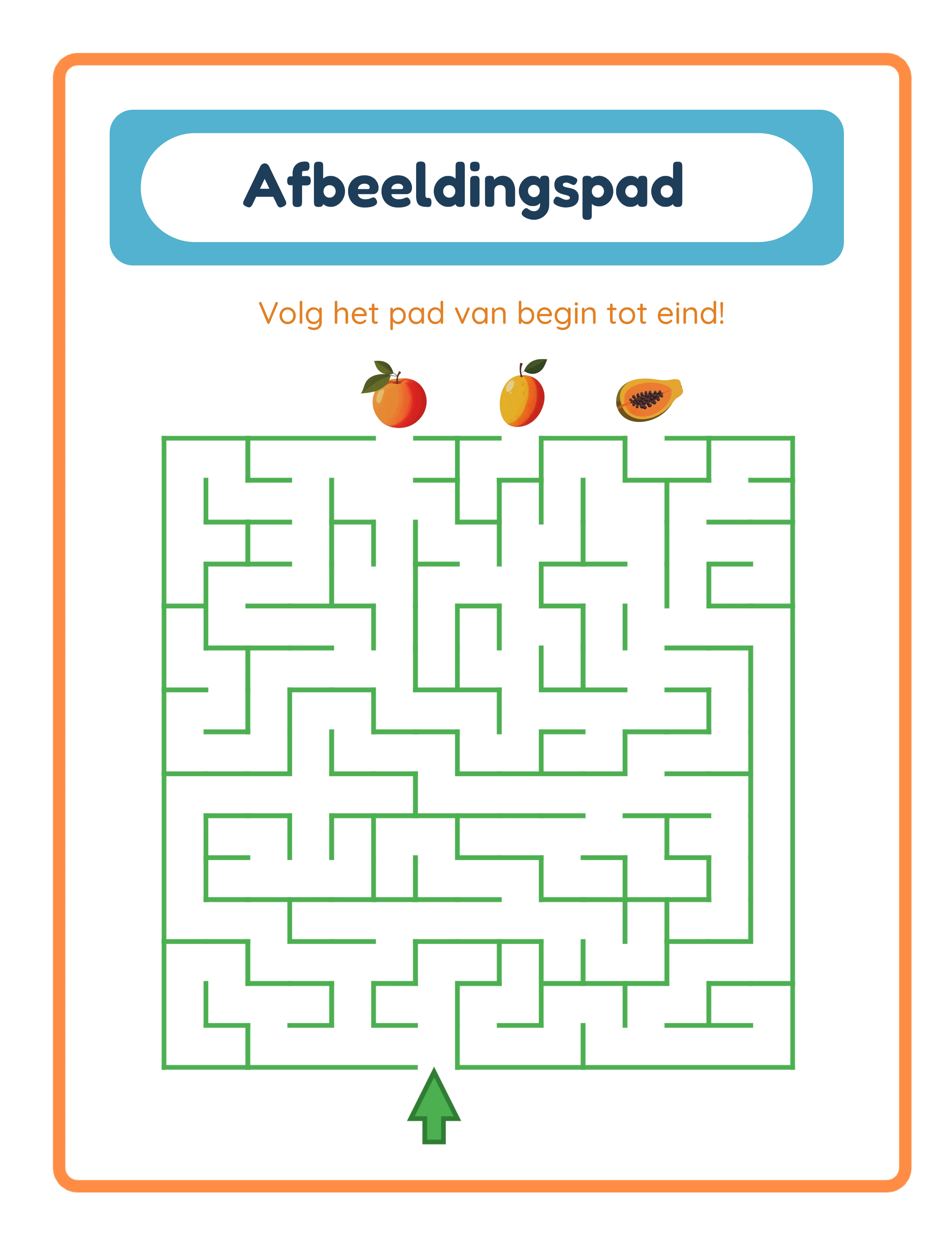 Picture pathway — advanced challenge
