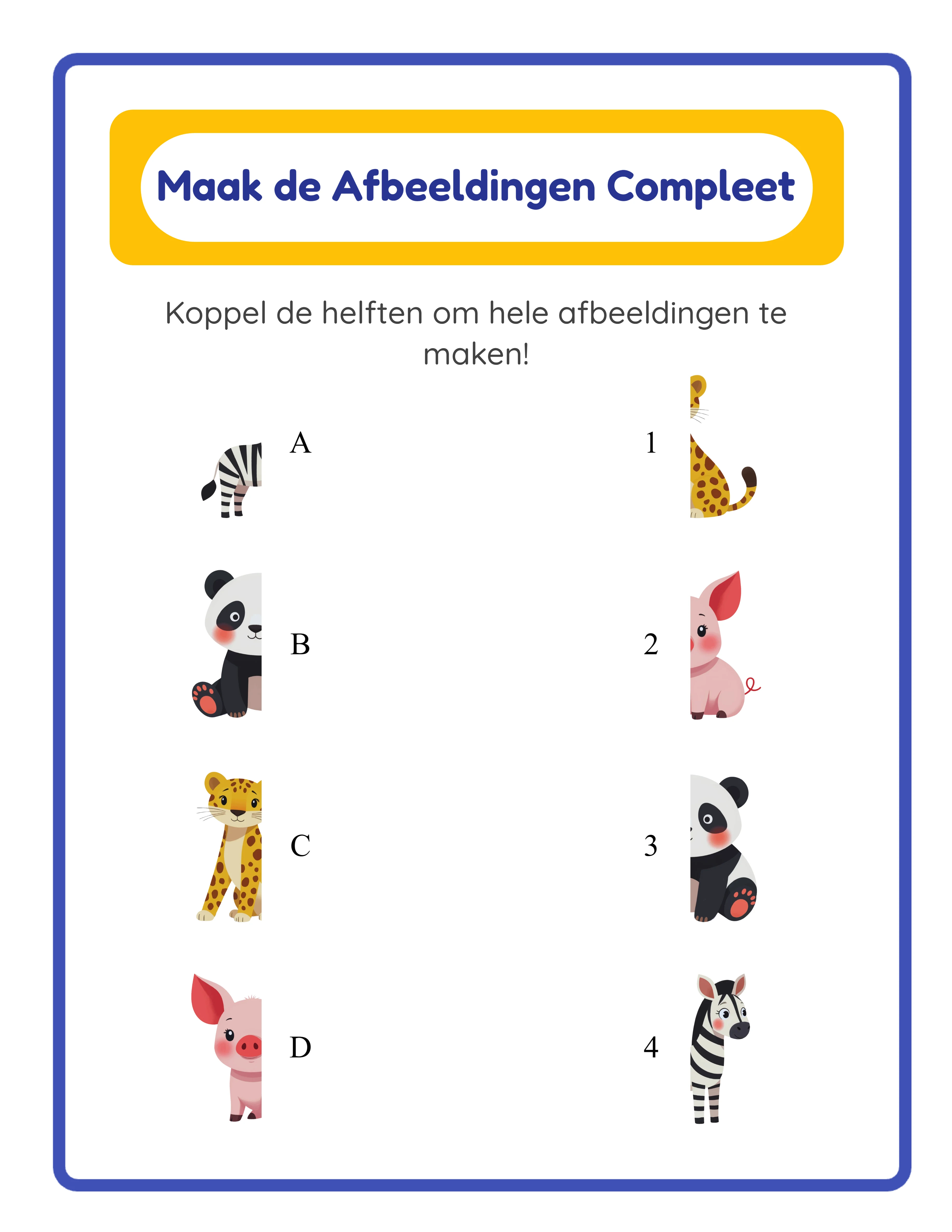 Vind de schaduw! — Uitgelicht werkblad