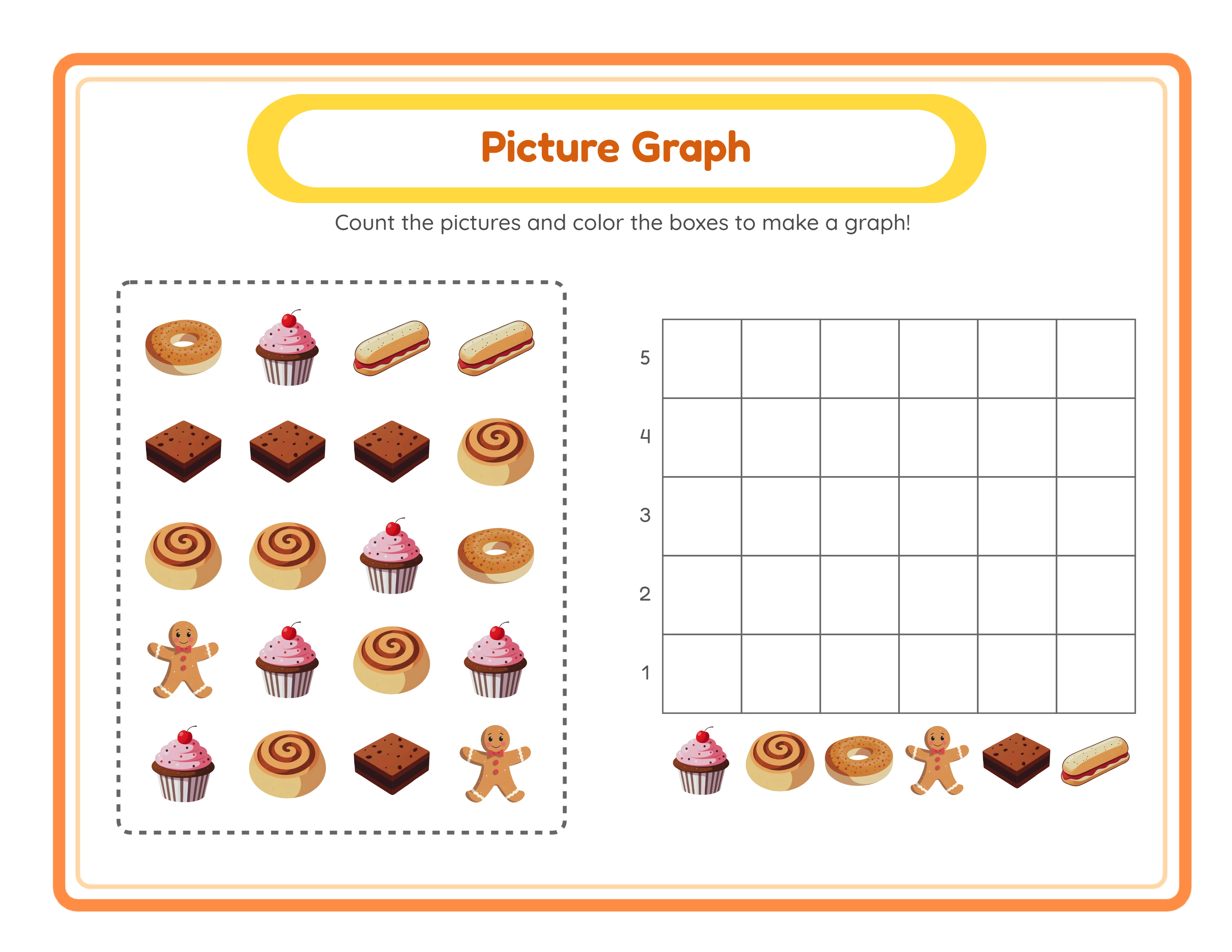 Chart Count worksheet sample 2