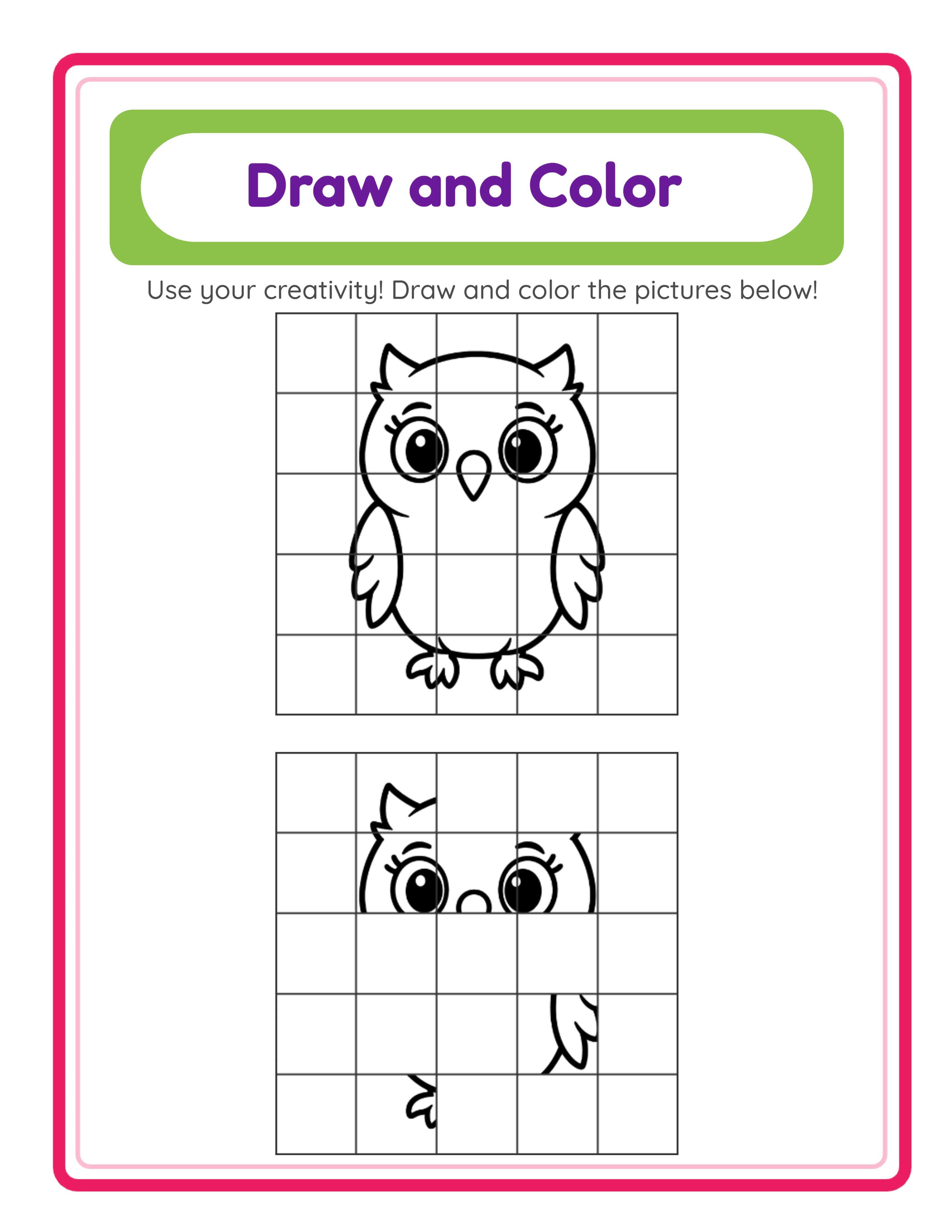 Advanced grid drawing — fine detail artwork
