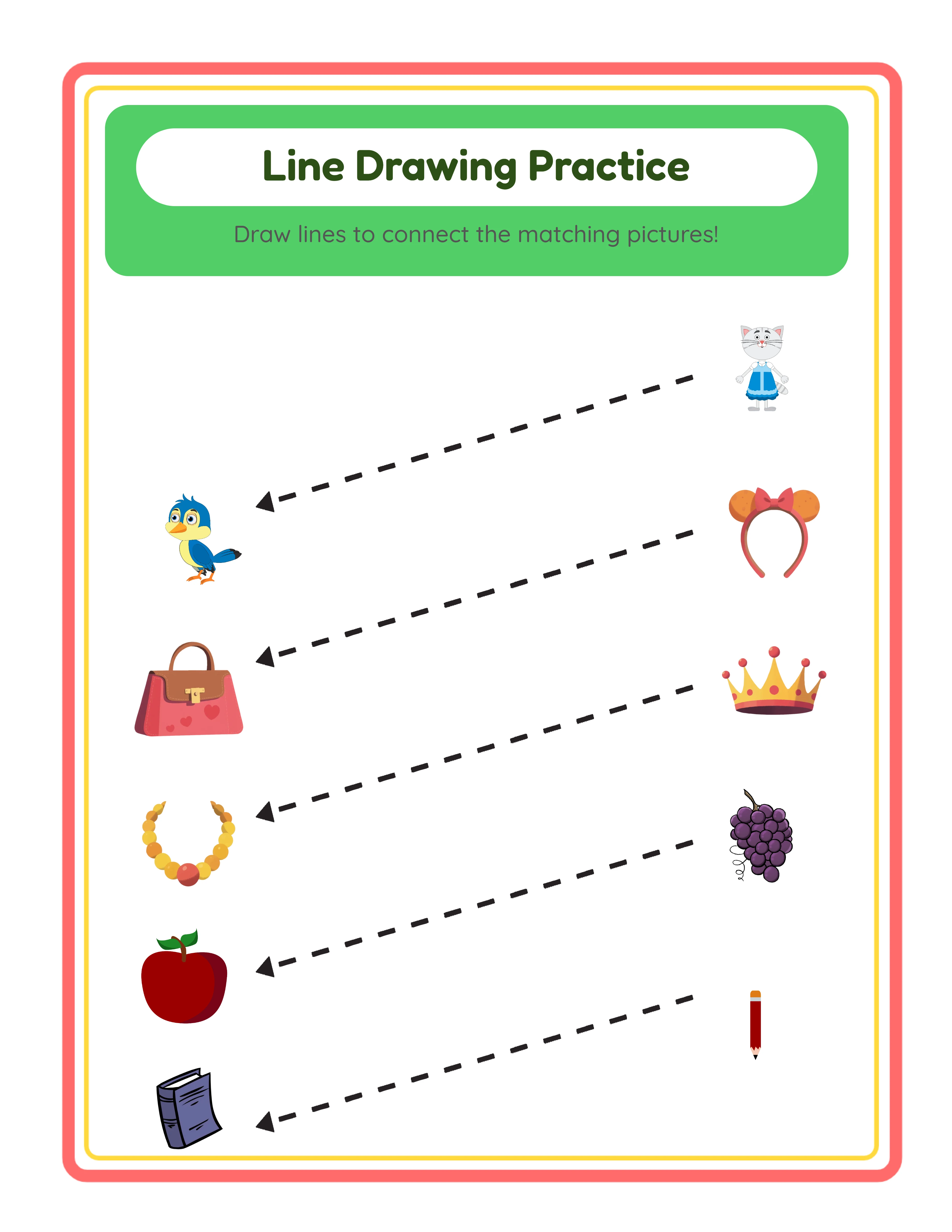 Medium line drawing — diagonal lines