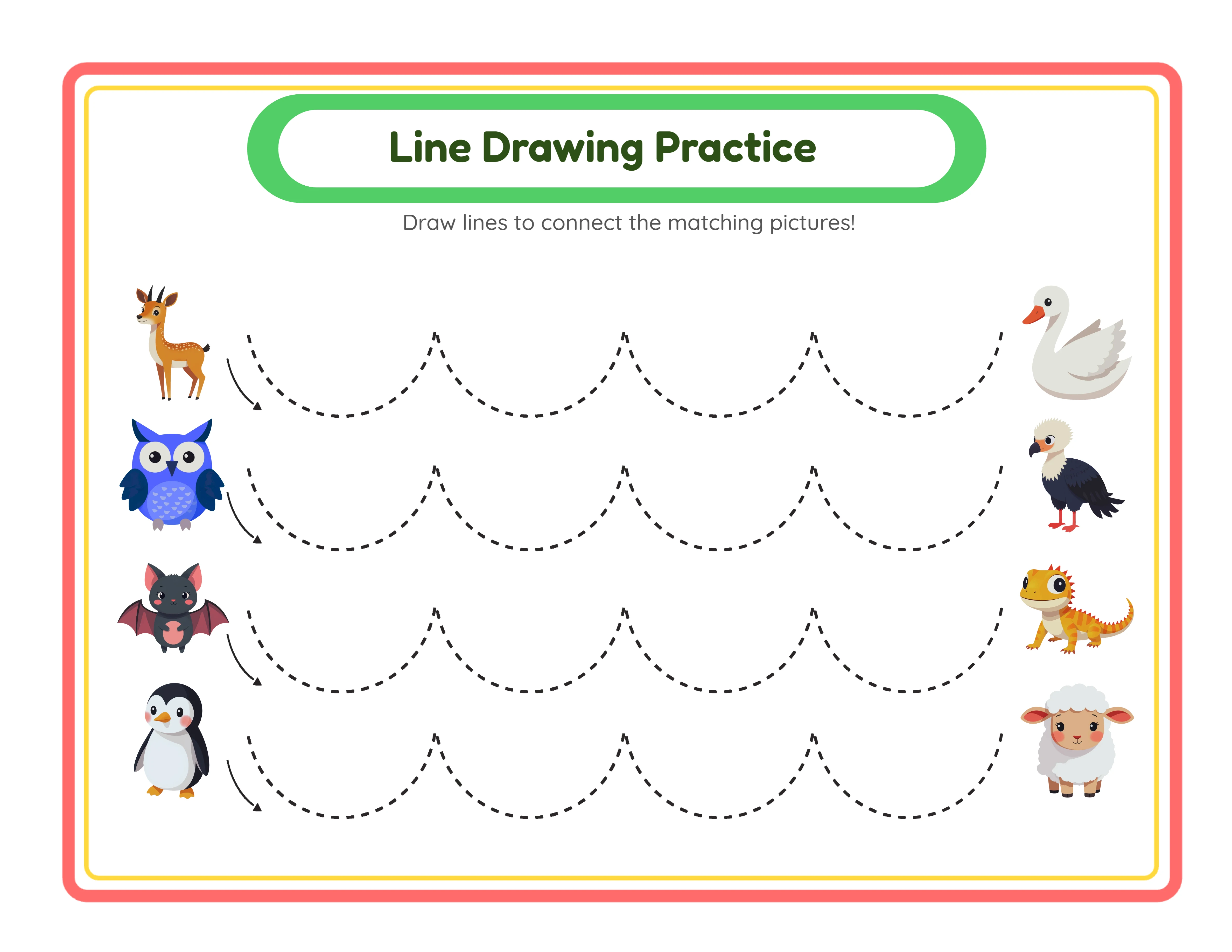 Easy line tracing — horizontal and vertical guides