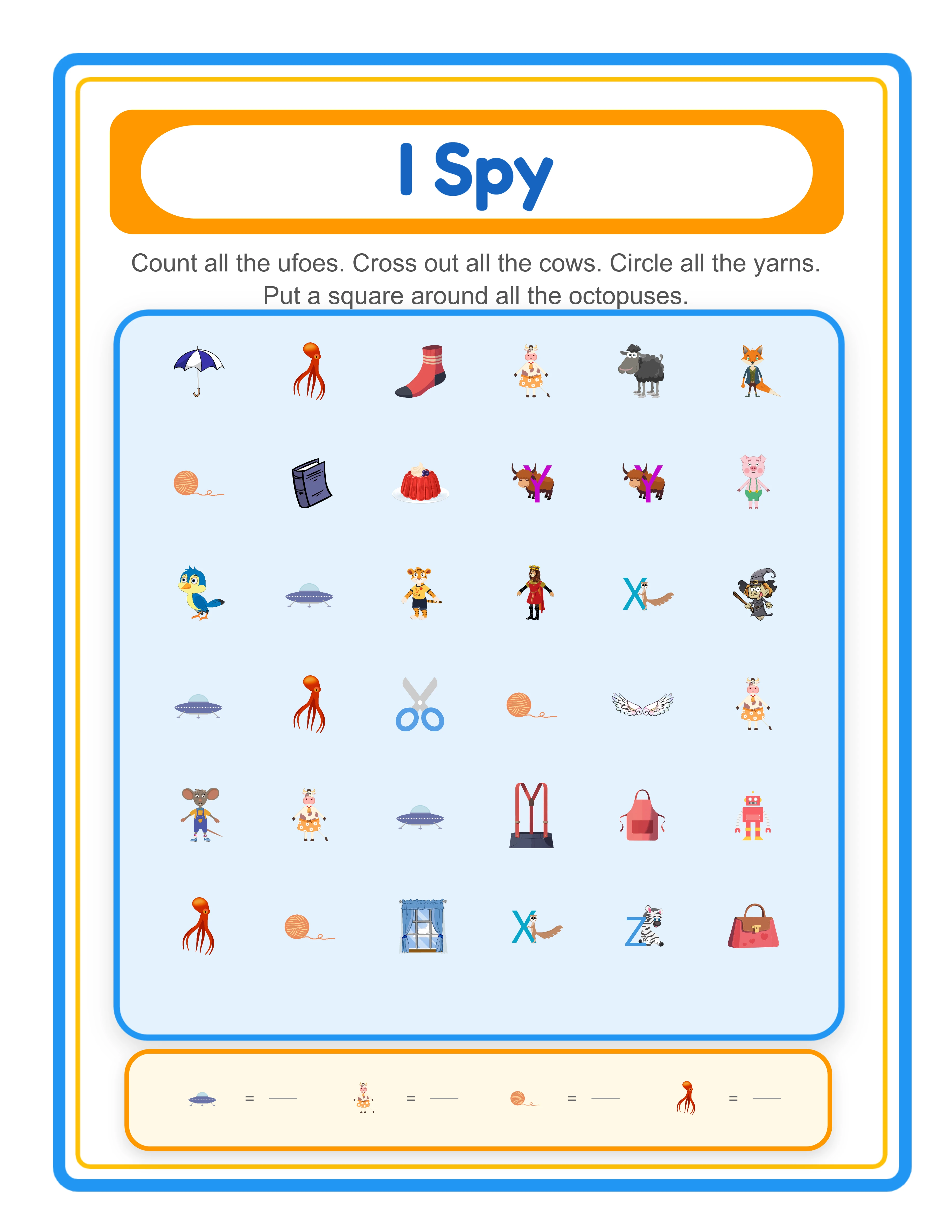 Medium I Spy — themed search