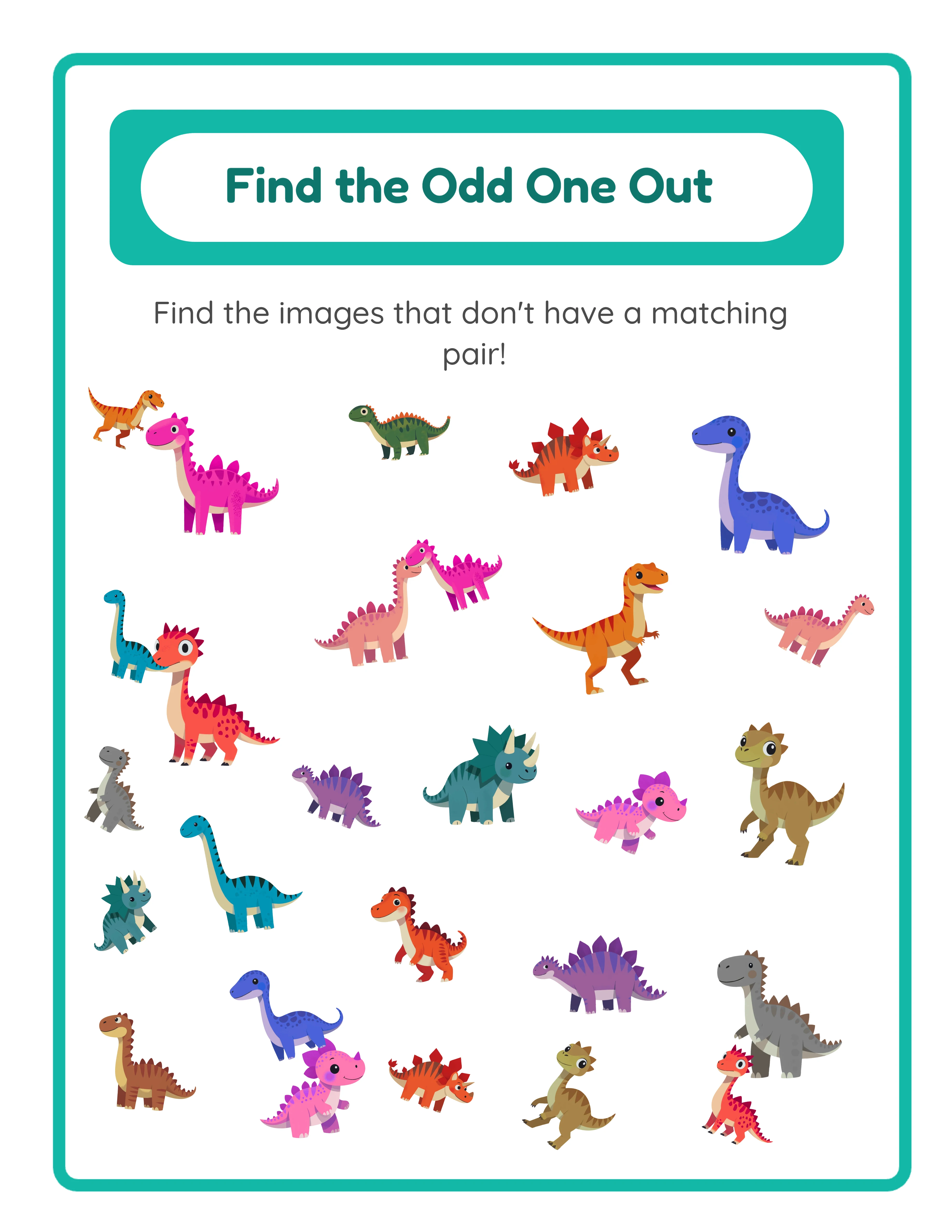 Object finding variation — different theme