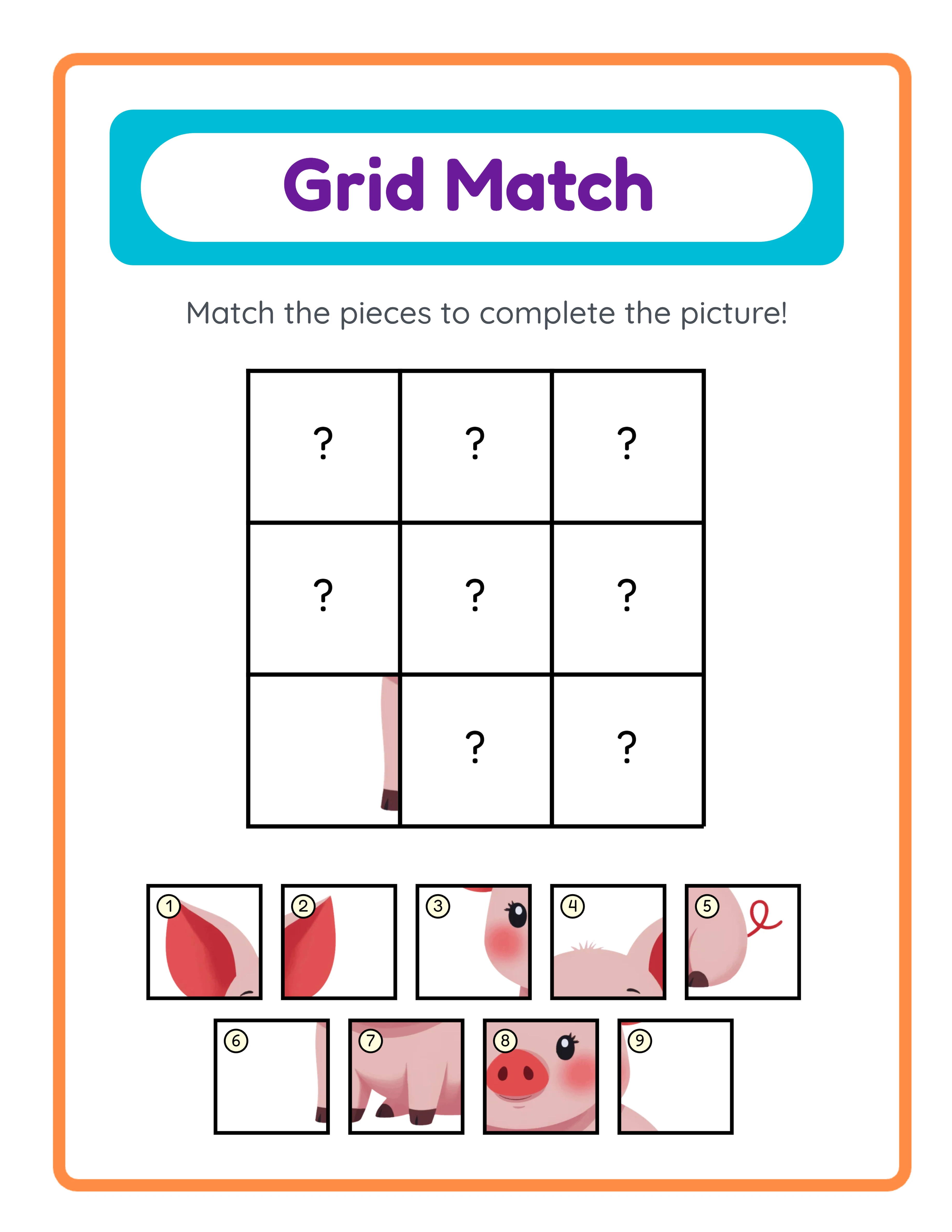Hard grid match — complex spatial positions