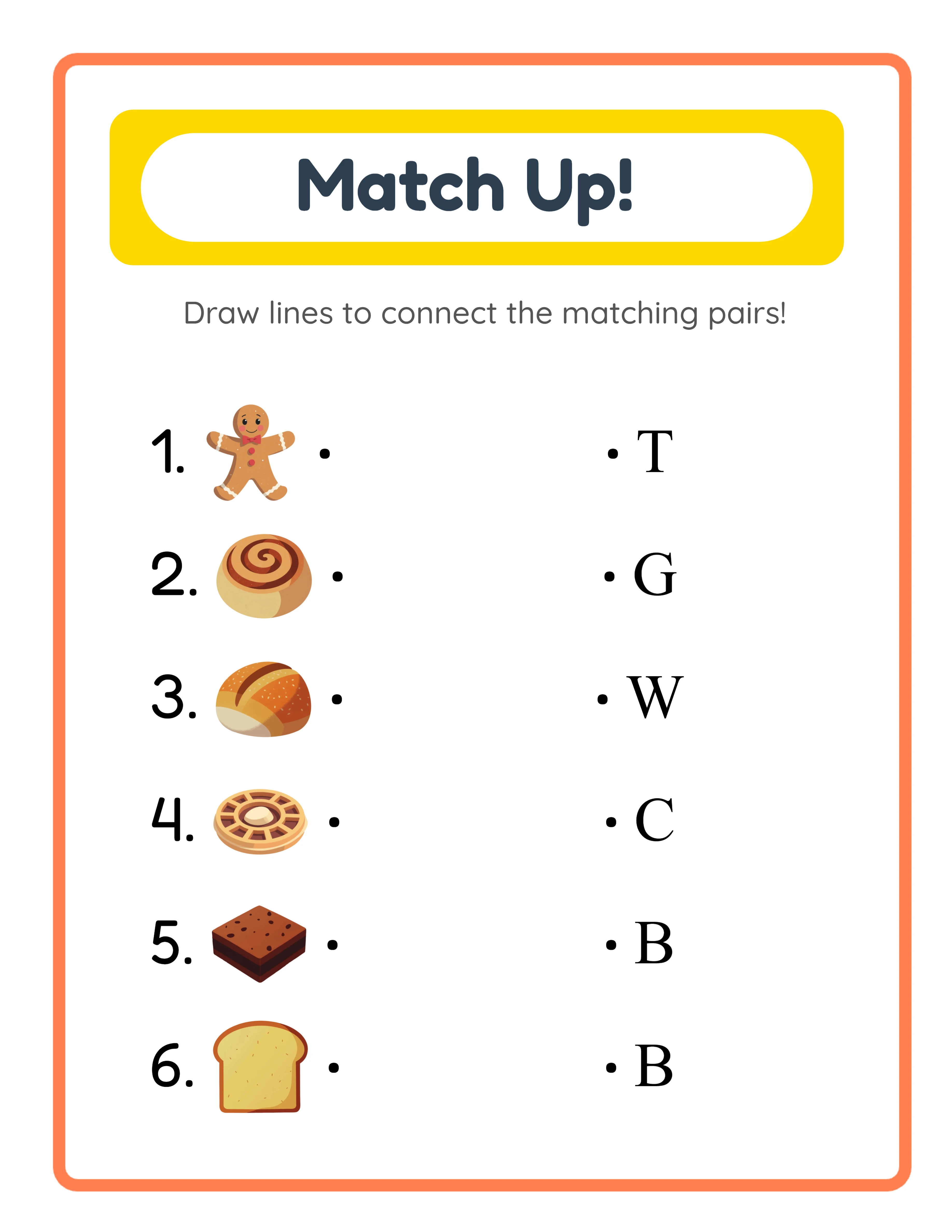 Matching — advanced word-picture connections