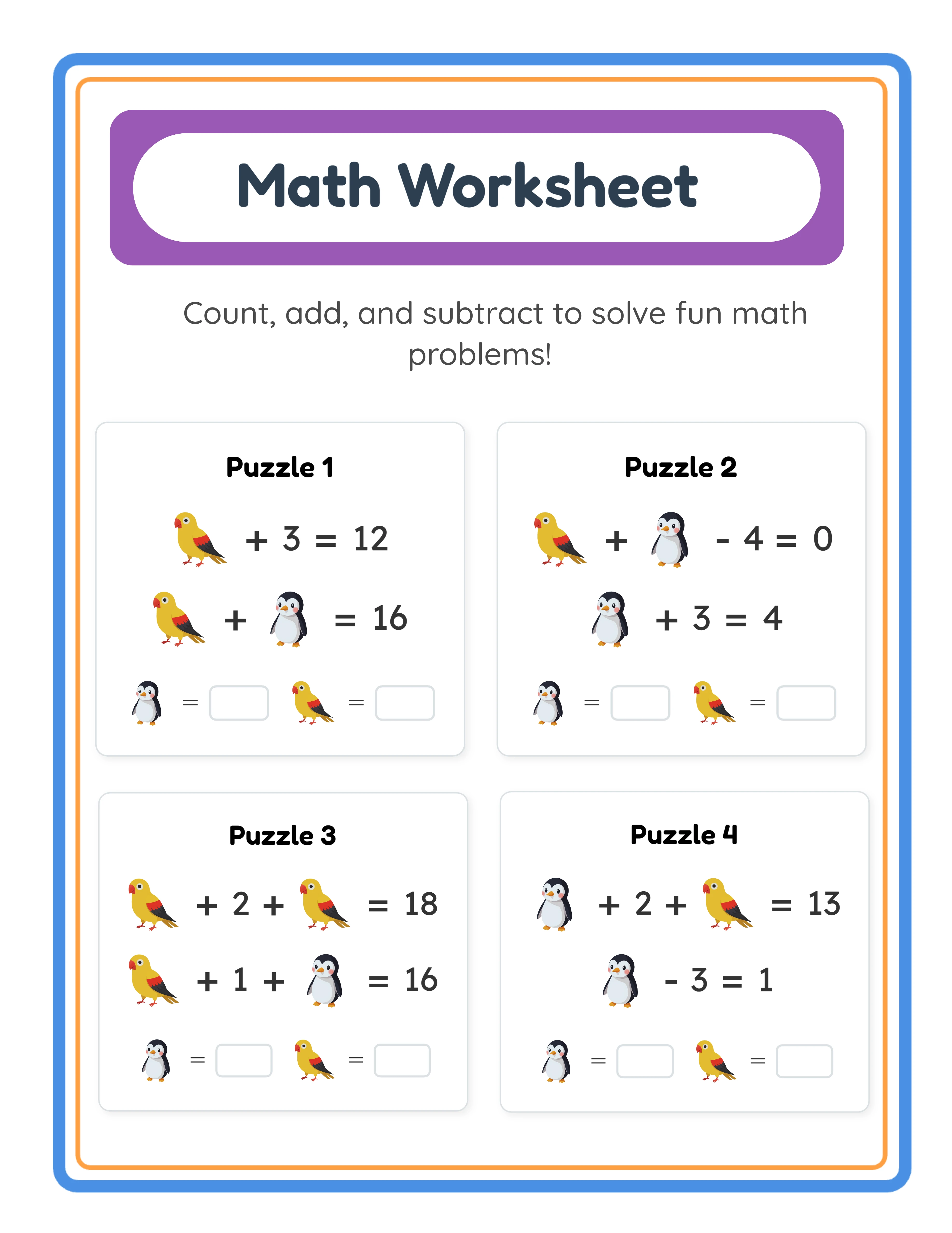 Picture algebra — themed variation