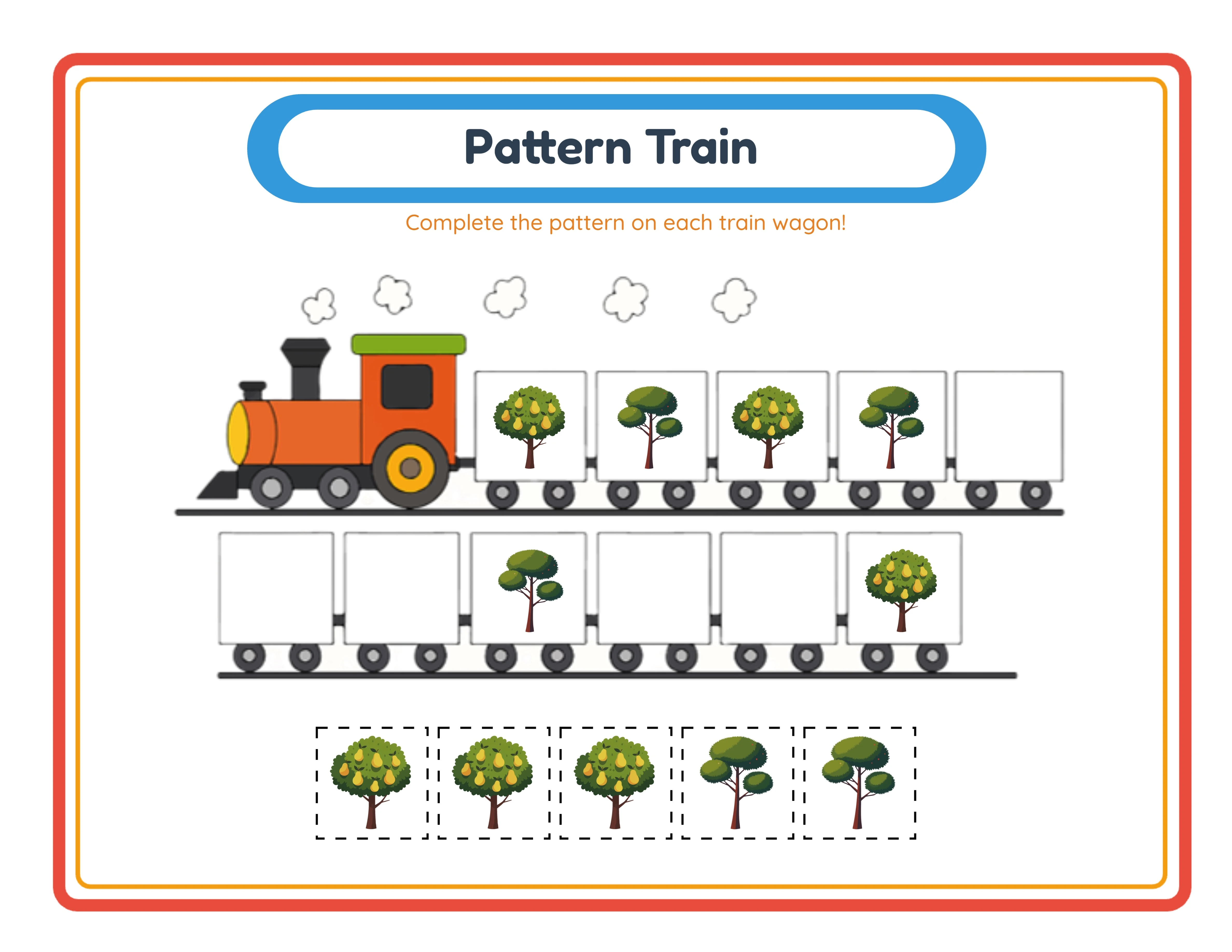 How to Make Pattern Worksheets to Sell on Etsy | Full Guide