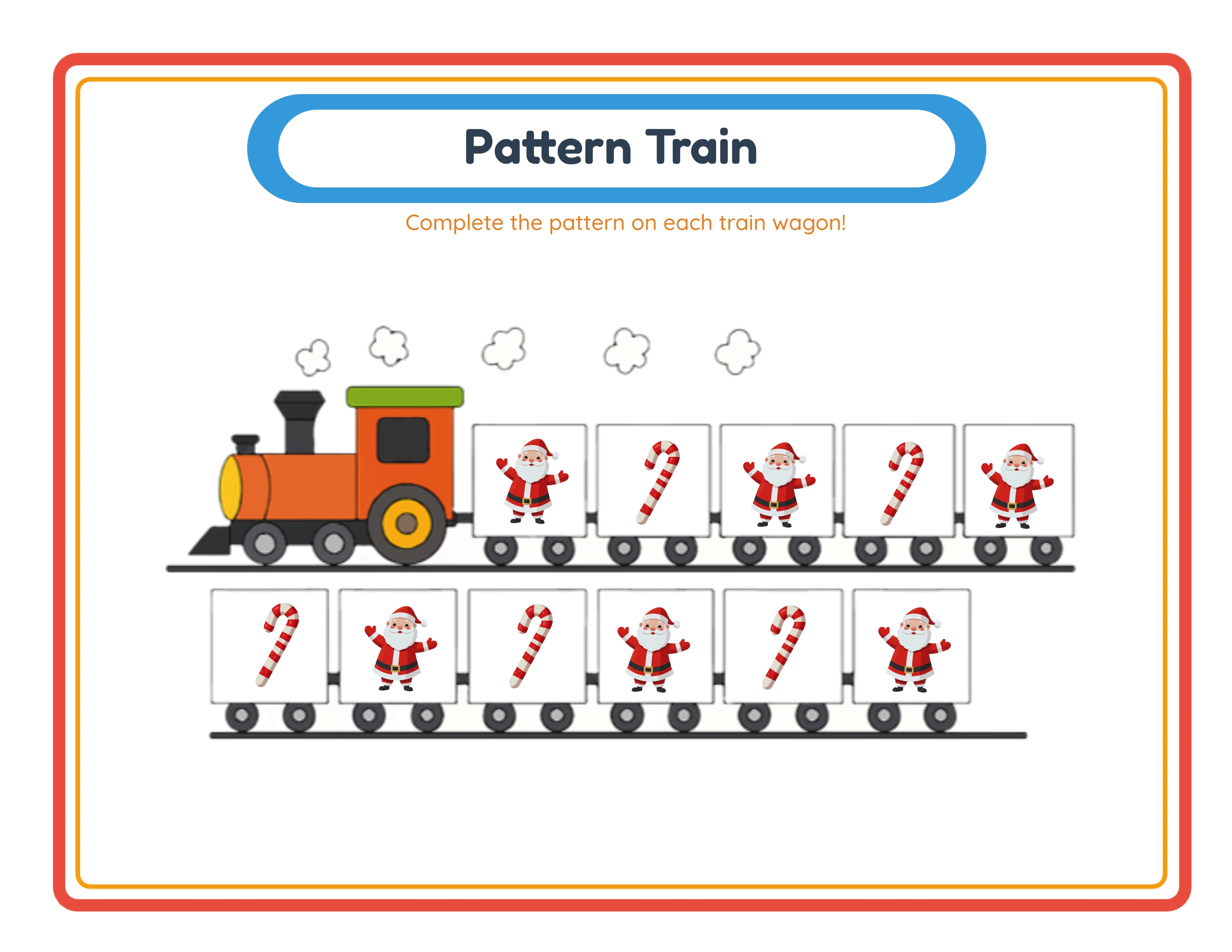 Pattern train solution key