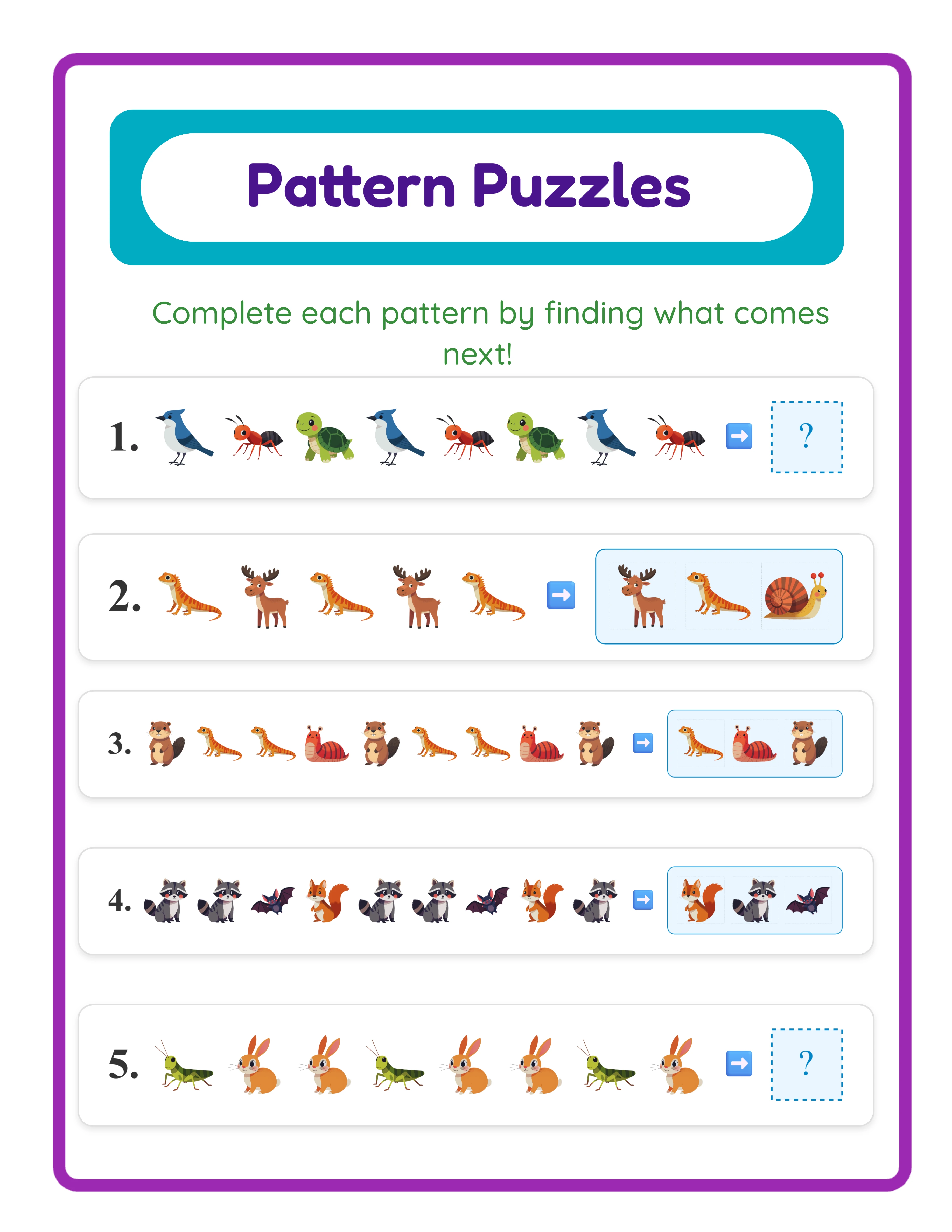 Hard patterns — complex multi-element