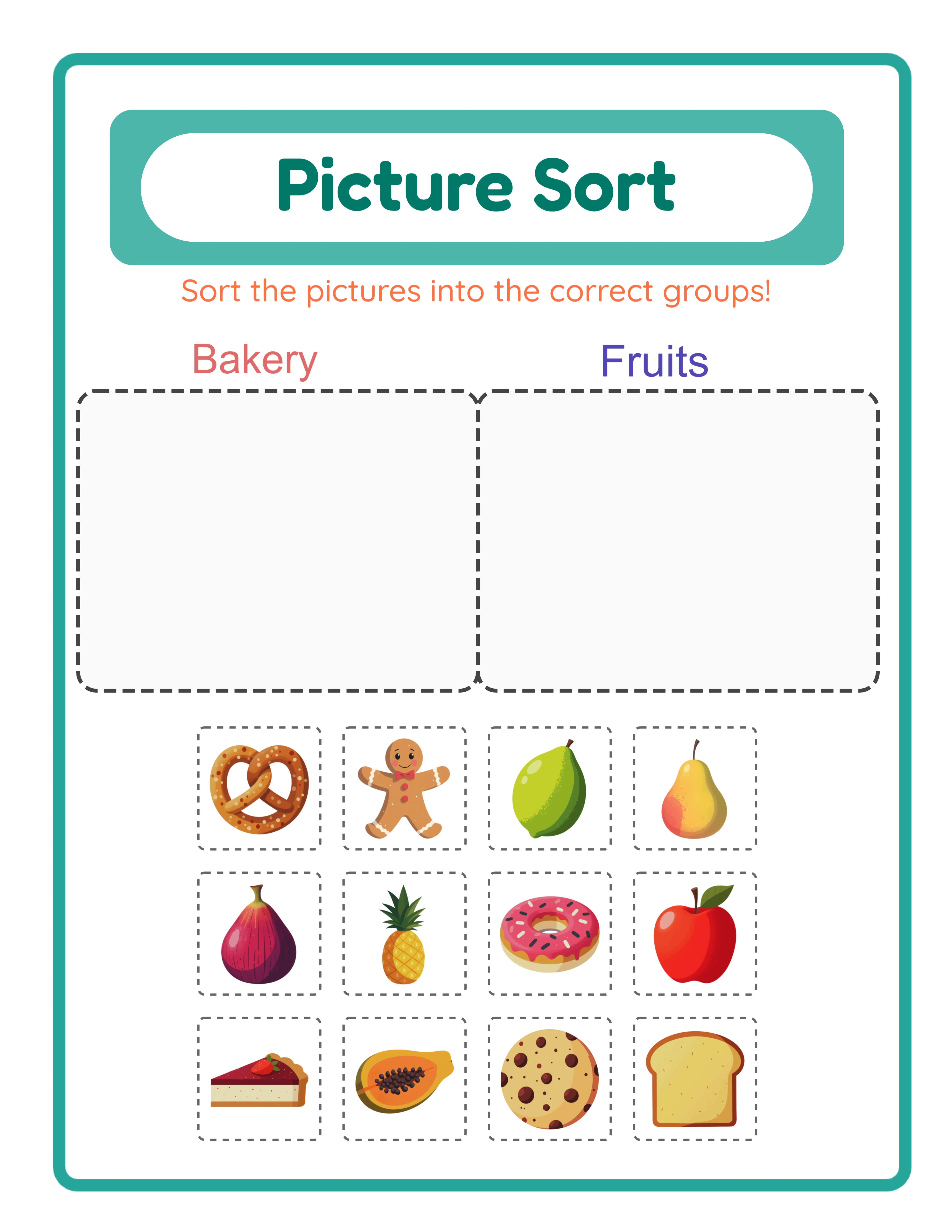 Picture sort — advanced categorization