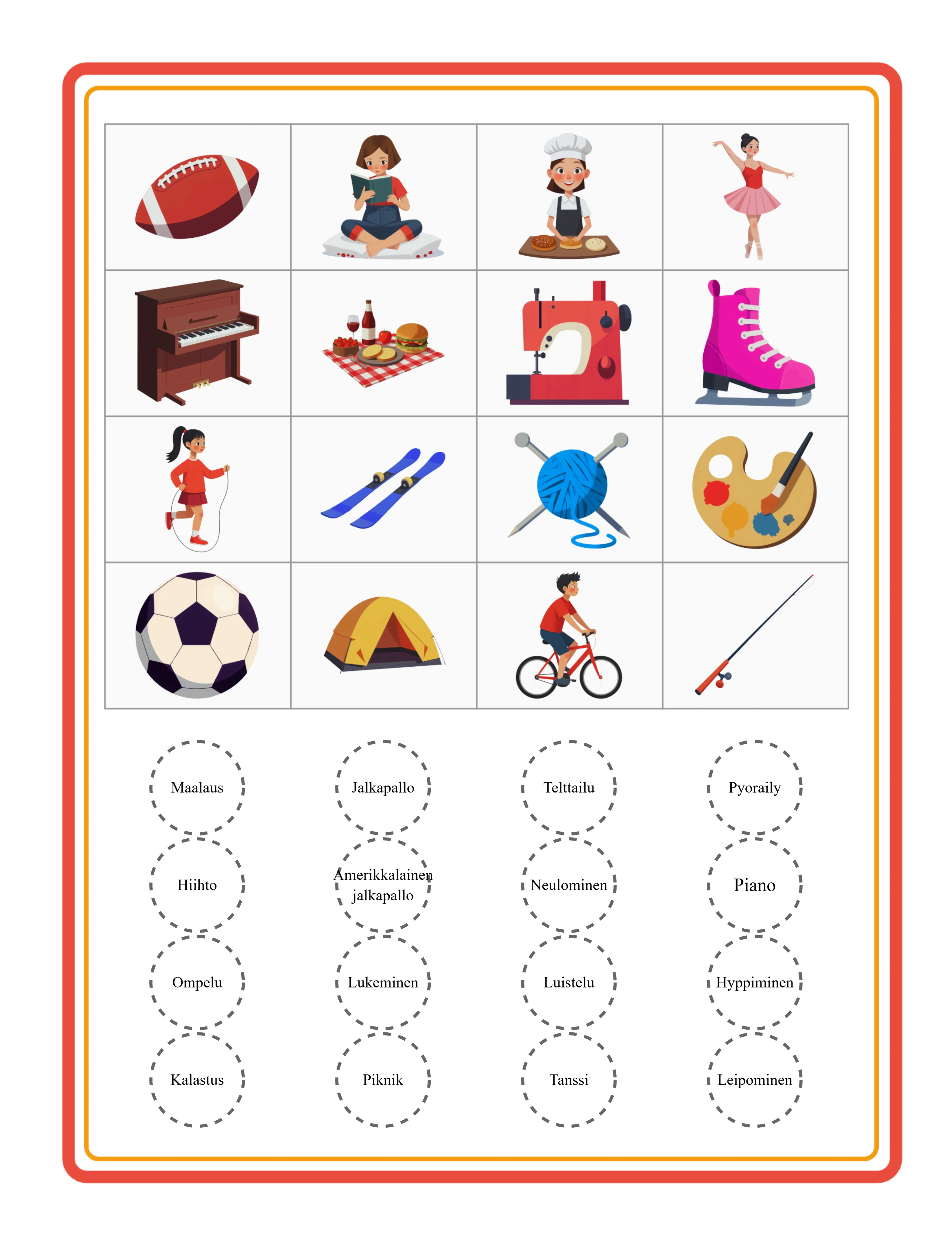 Esitelty bingo tyolehti