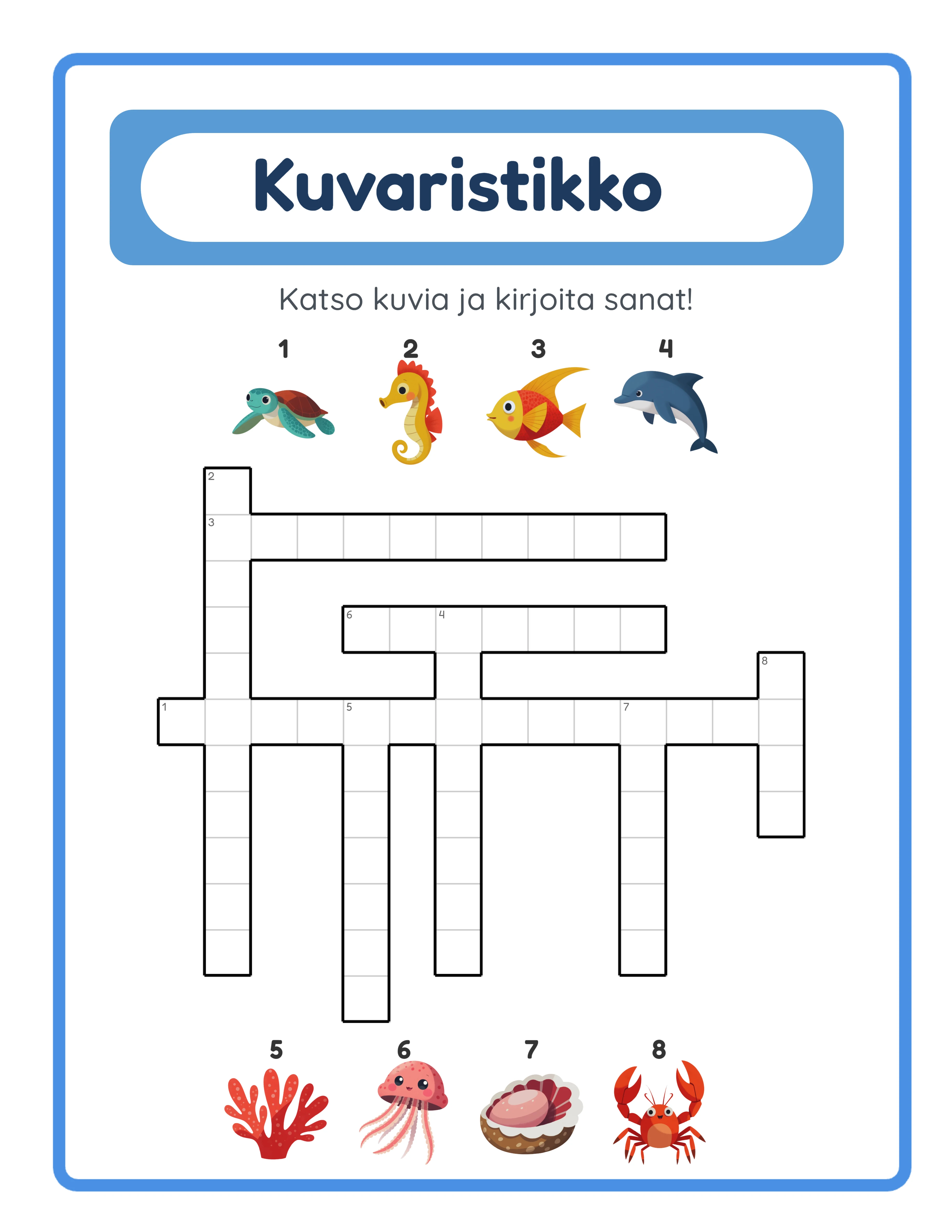 Crossword — themed variation