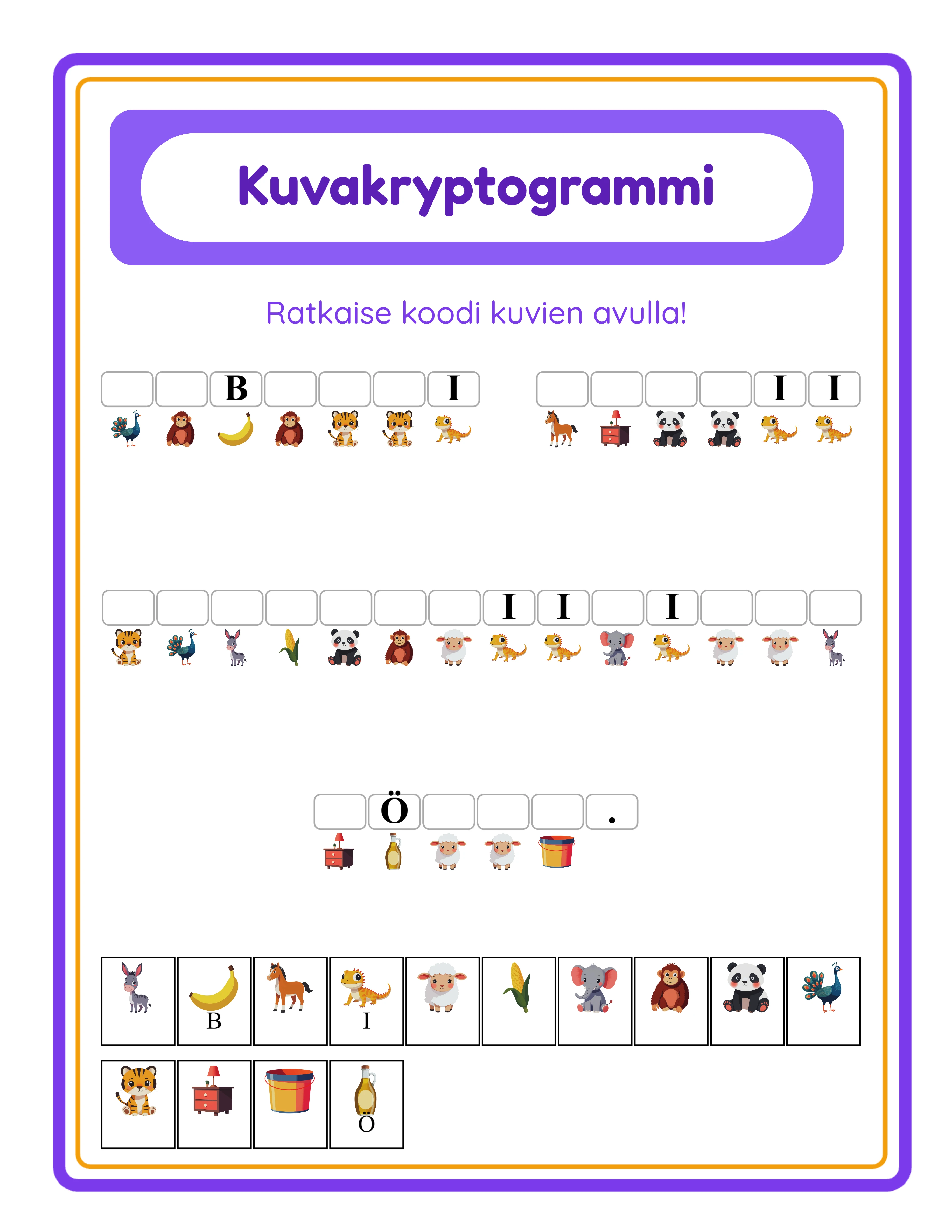 Cryptogram — advanced code cracking