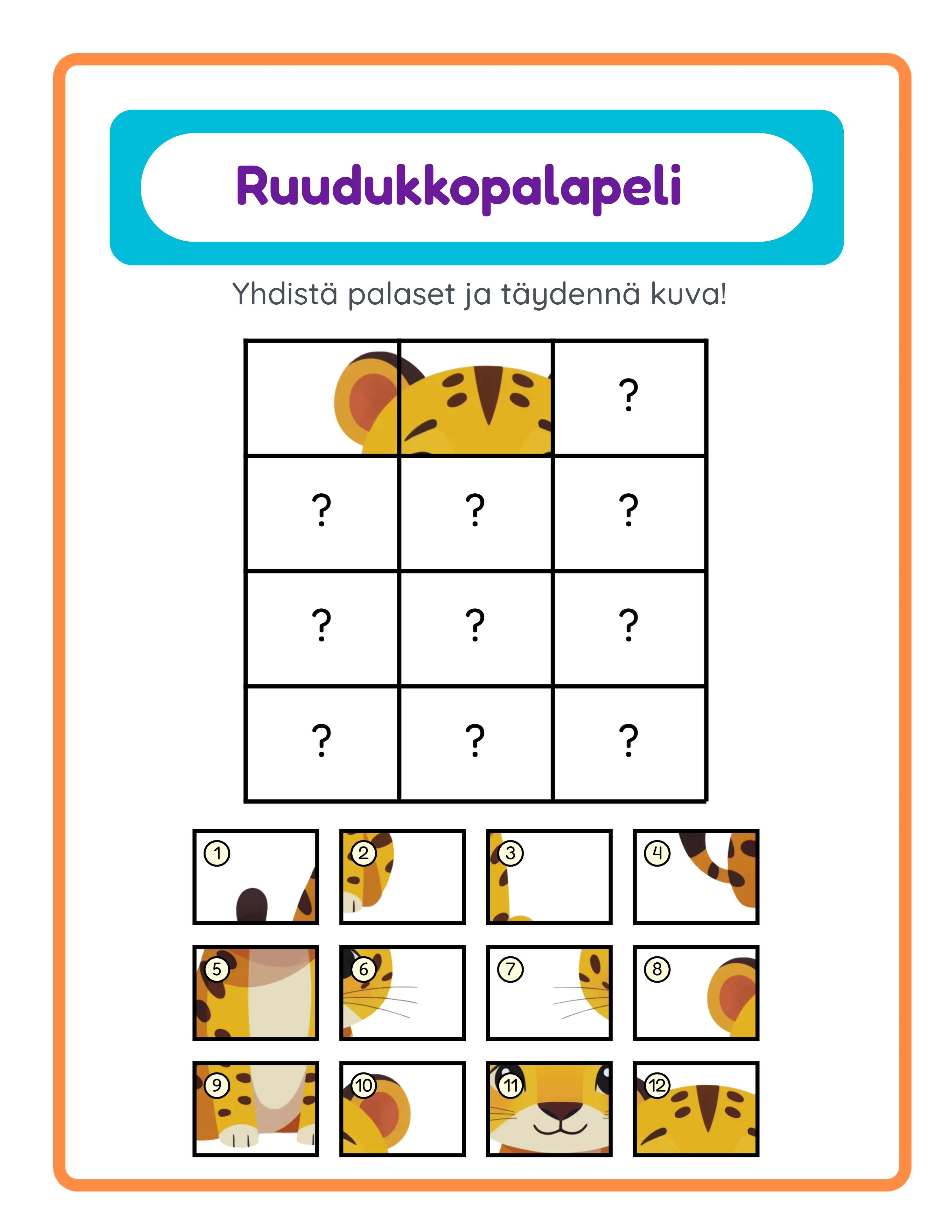 Grid match — themed puzzle