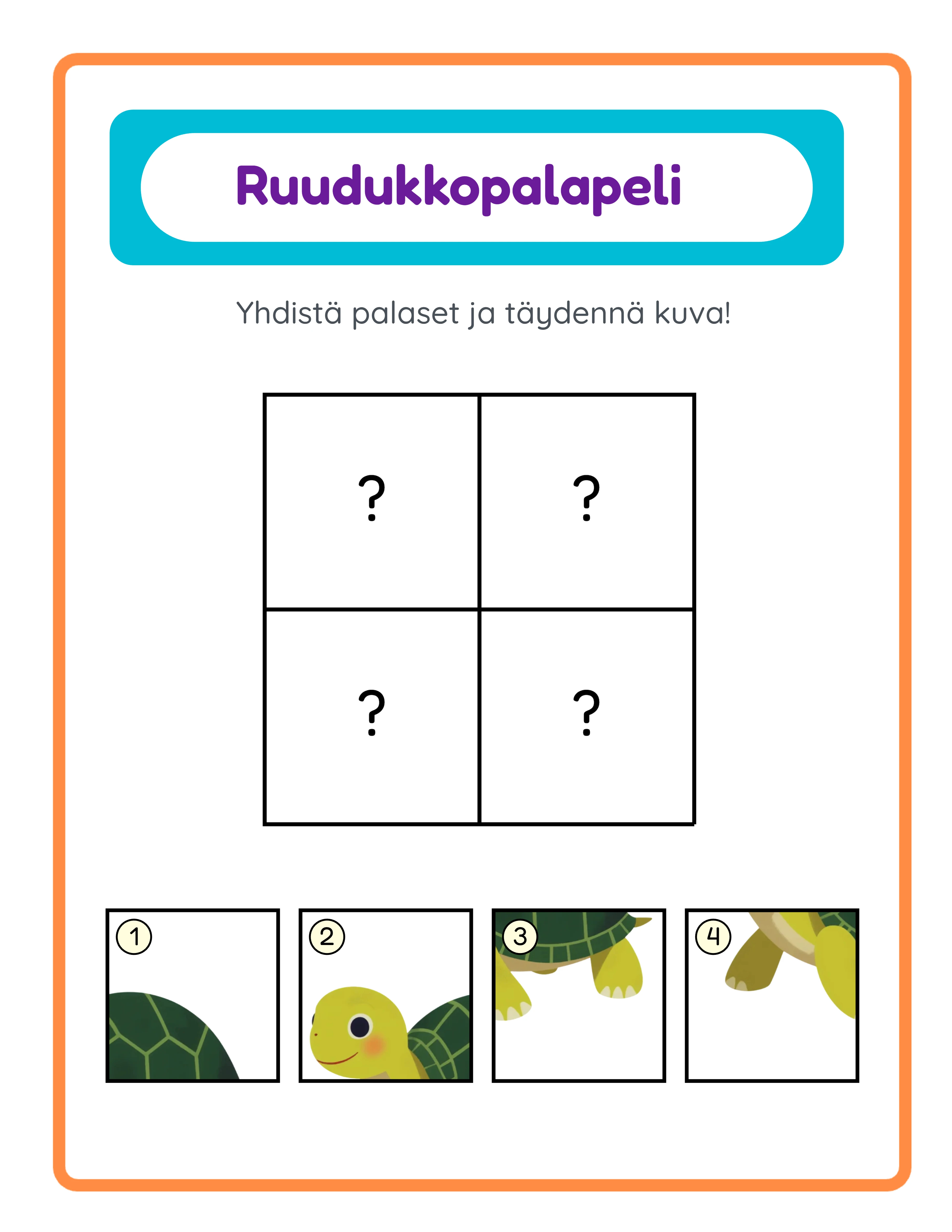 Featured grid match — colorful spatial puzzle