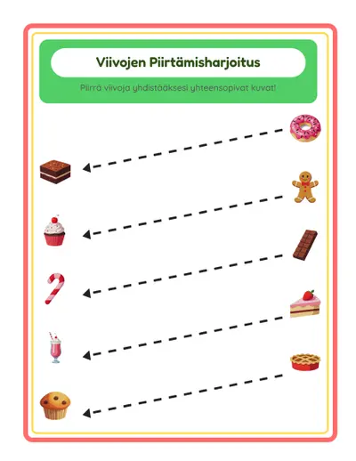 Viivojen piirtäminen