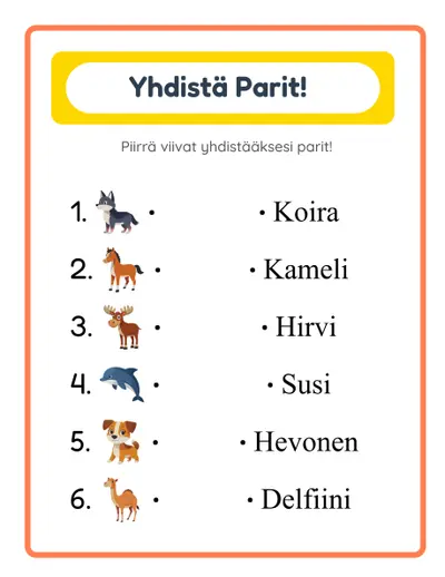 Yhdistämistehtävä