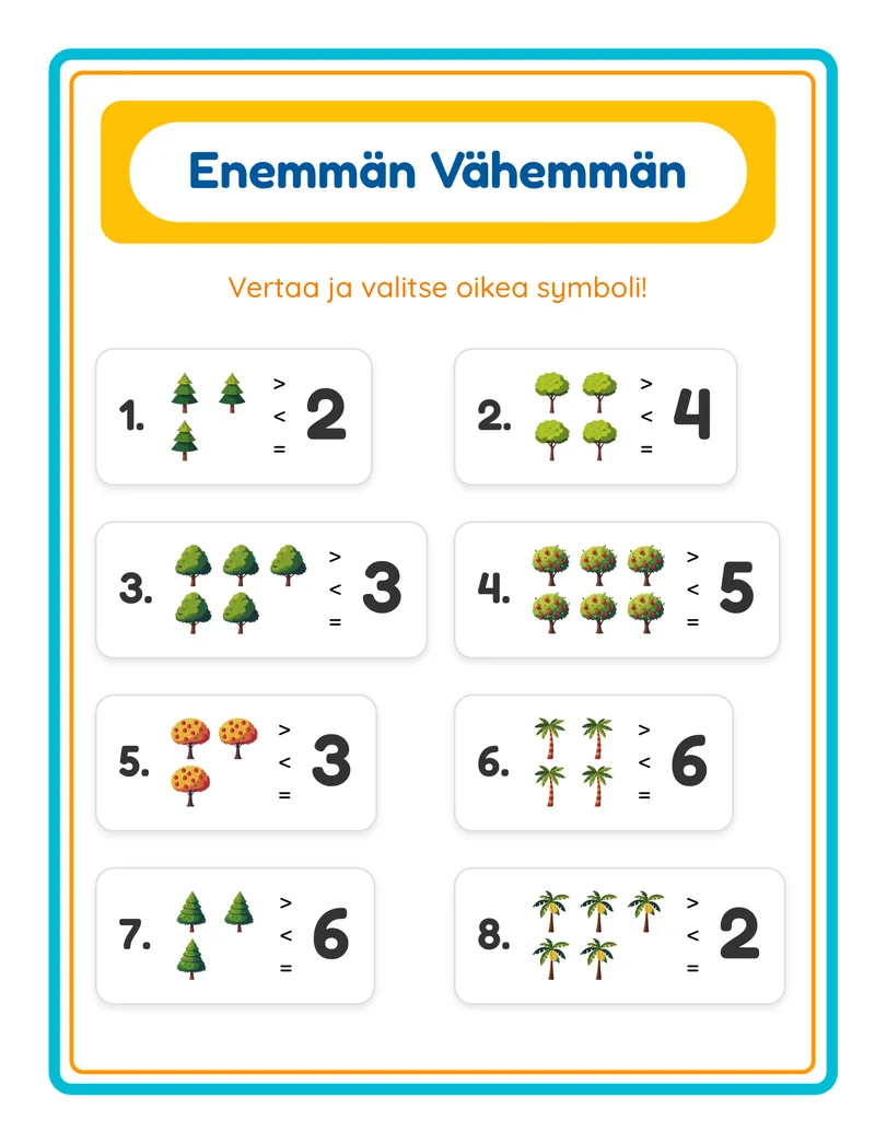 Enemmän tai Vähemmän