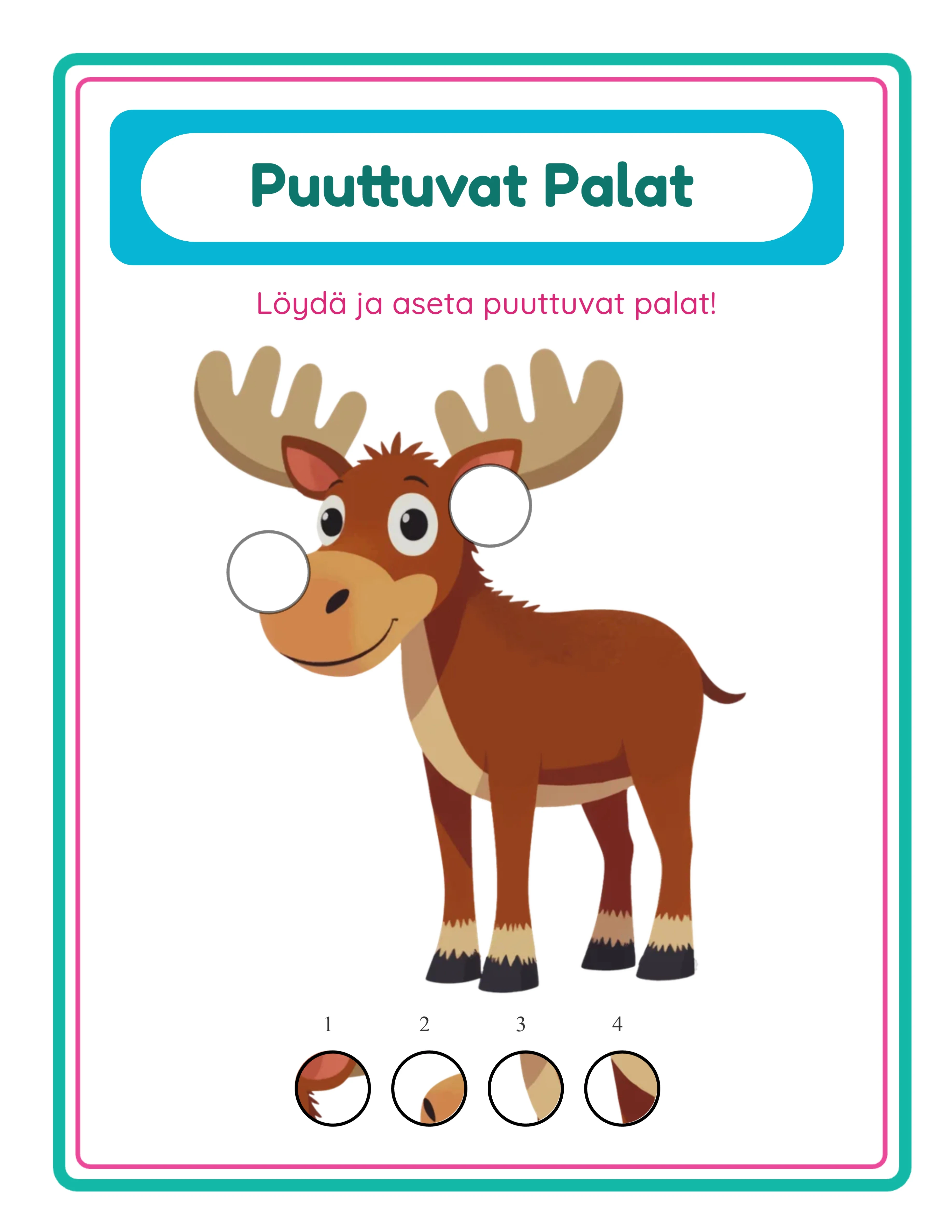 Missing pieces — advanced challenge