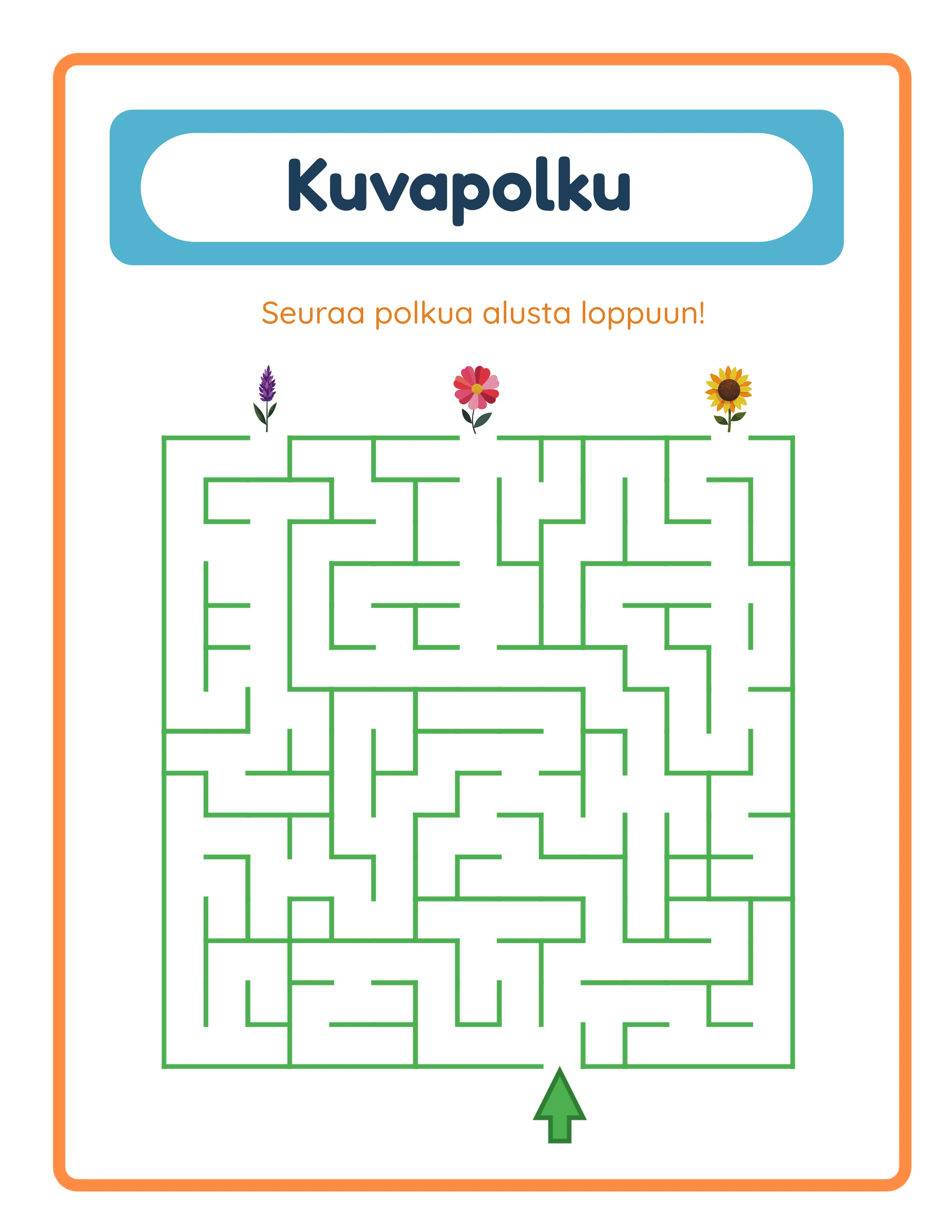 Picture pathway — themed variation