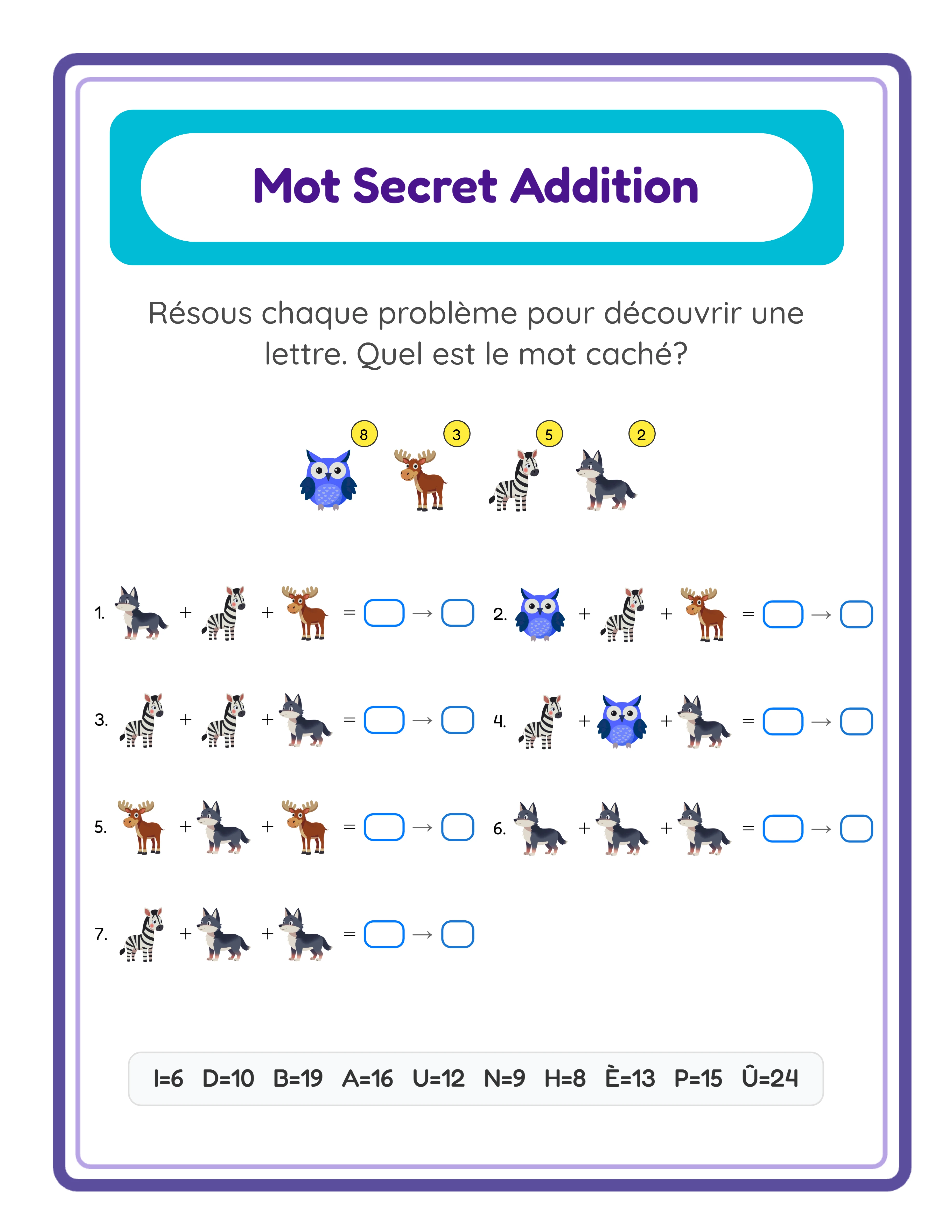 Fiche code-addition en vedette — craquer le code avec les maths