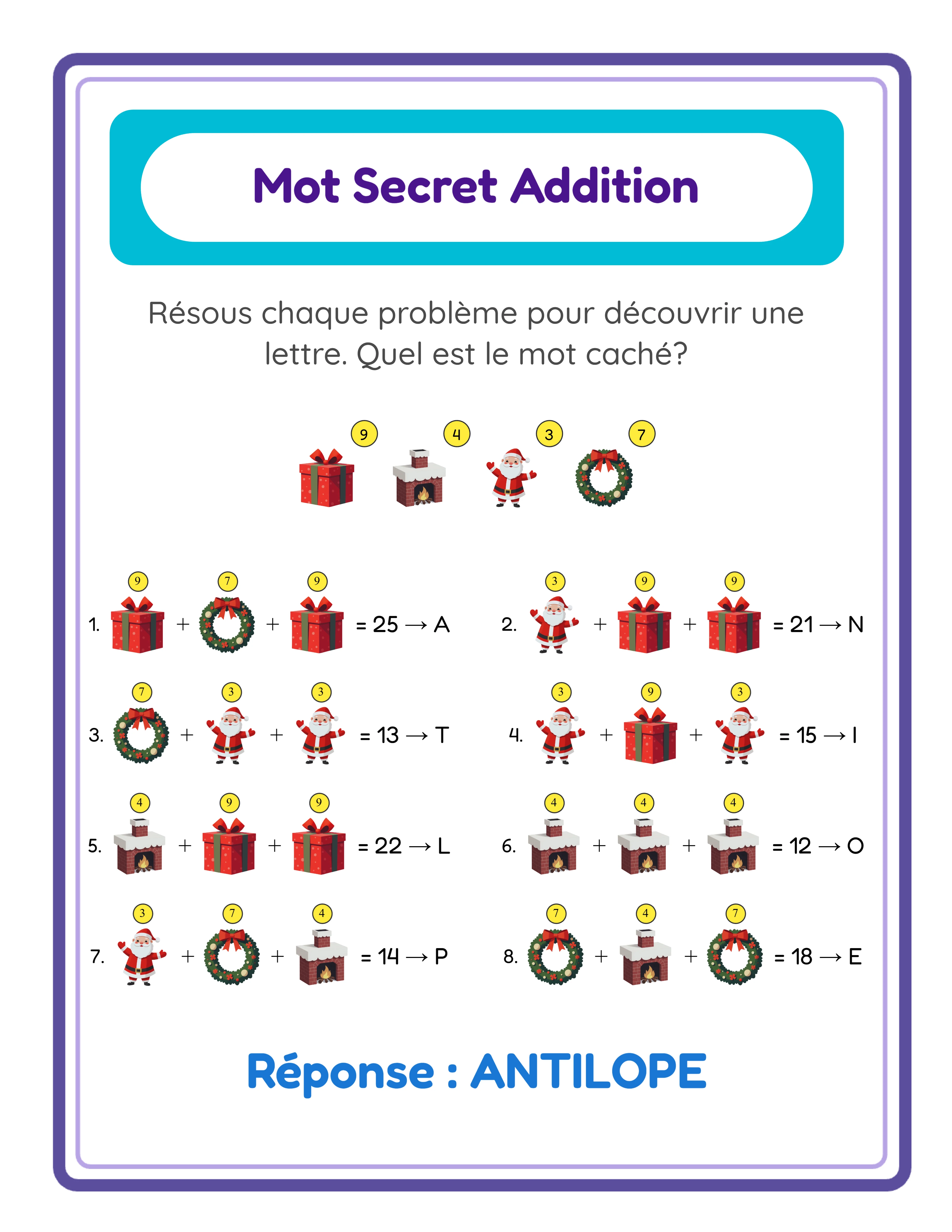 Corrigé du décodeur