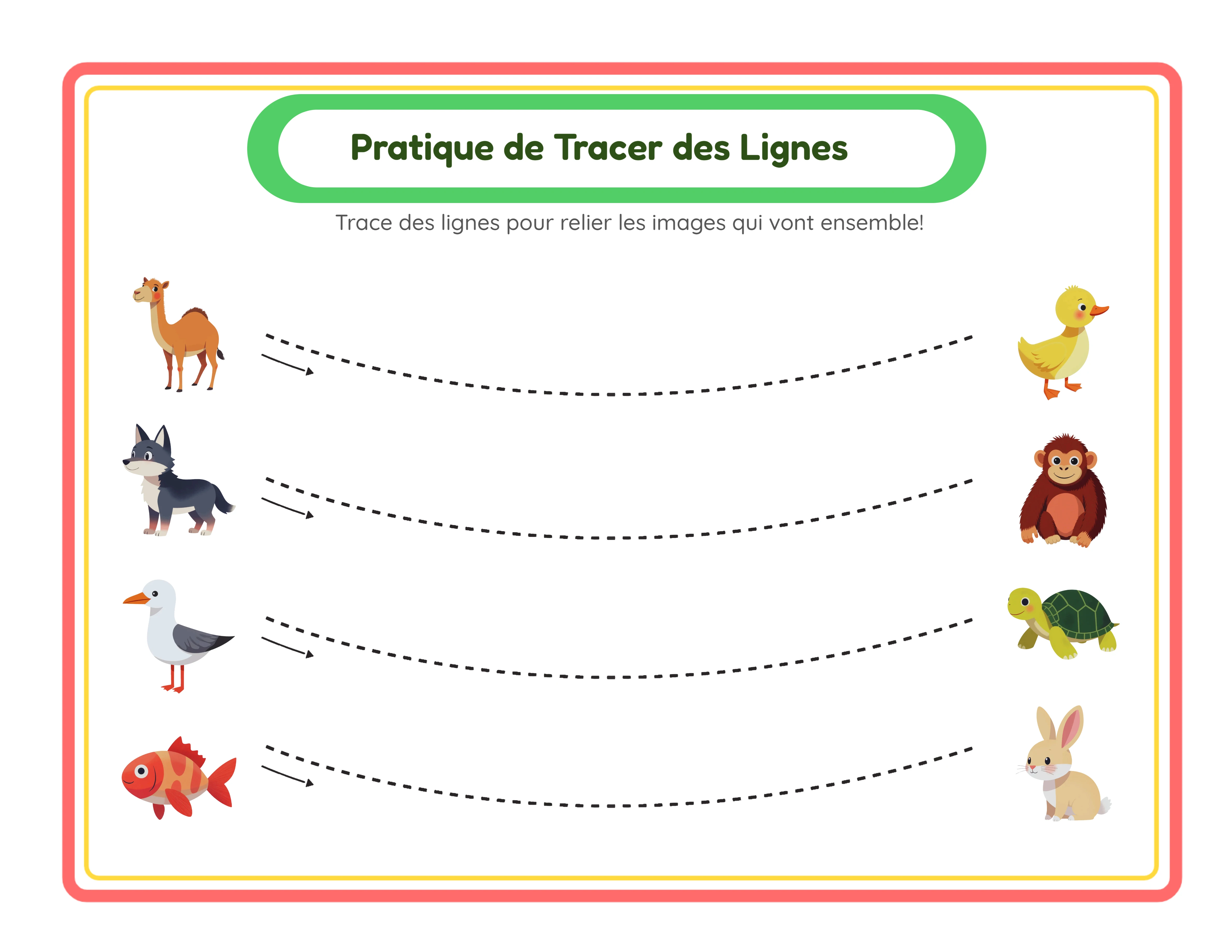 Traçage de lignes — pratique des lignes courbes