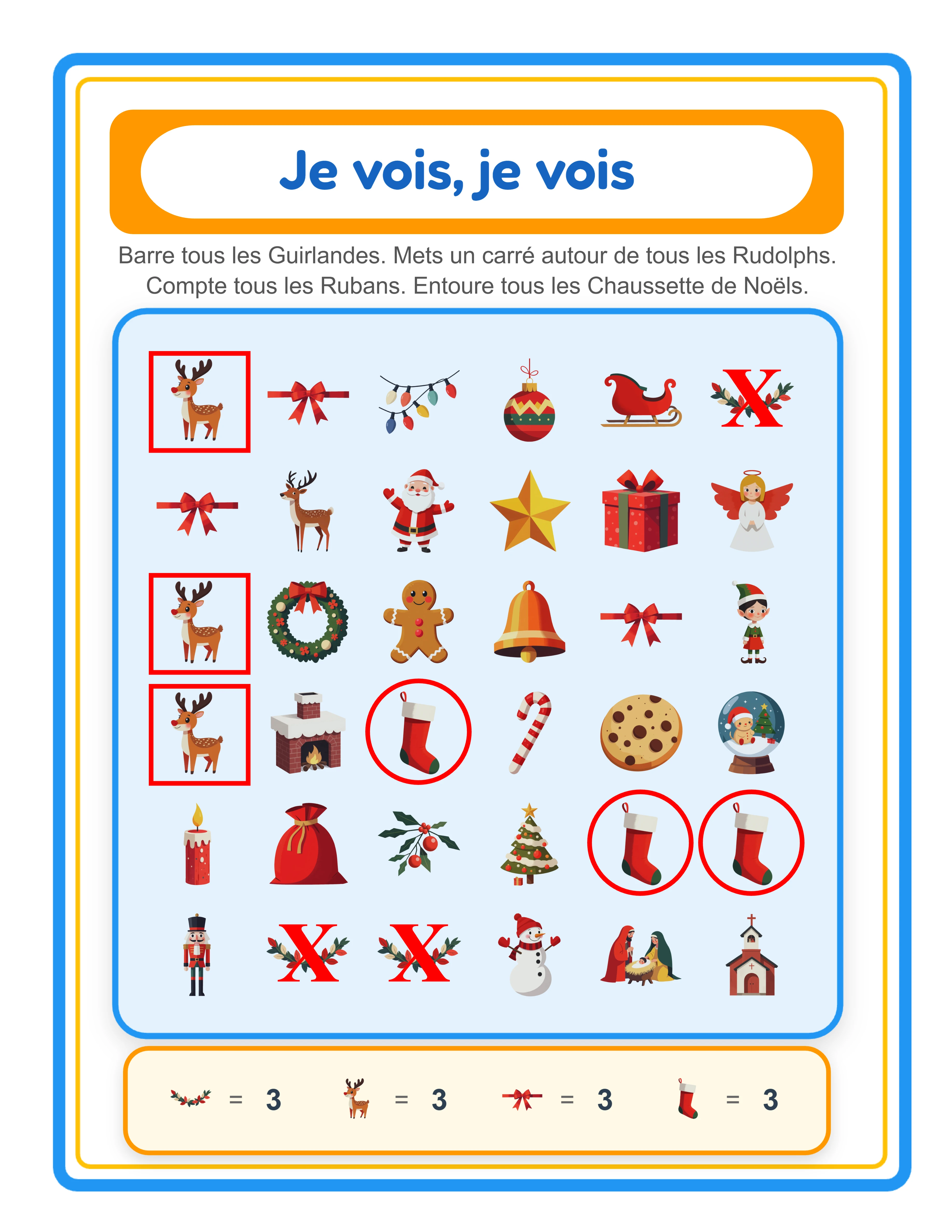 Corrigé du cherche et trouve