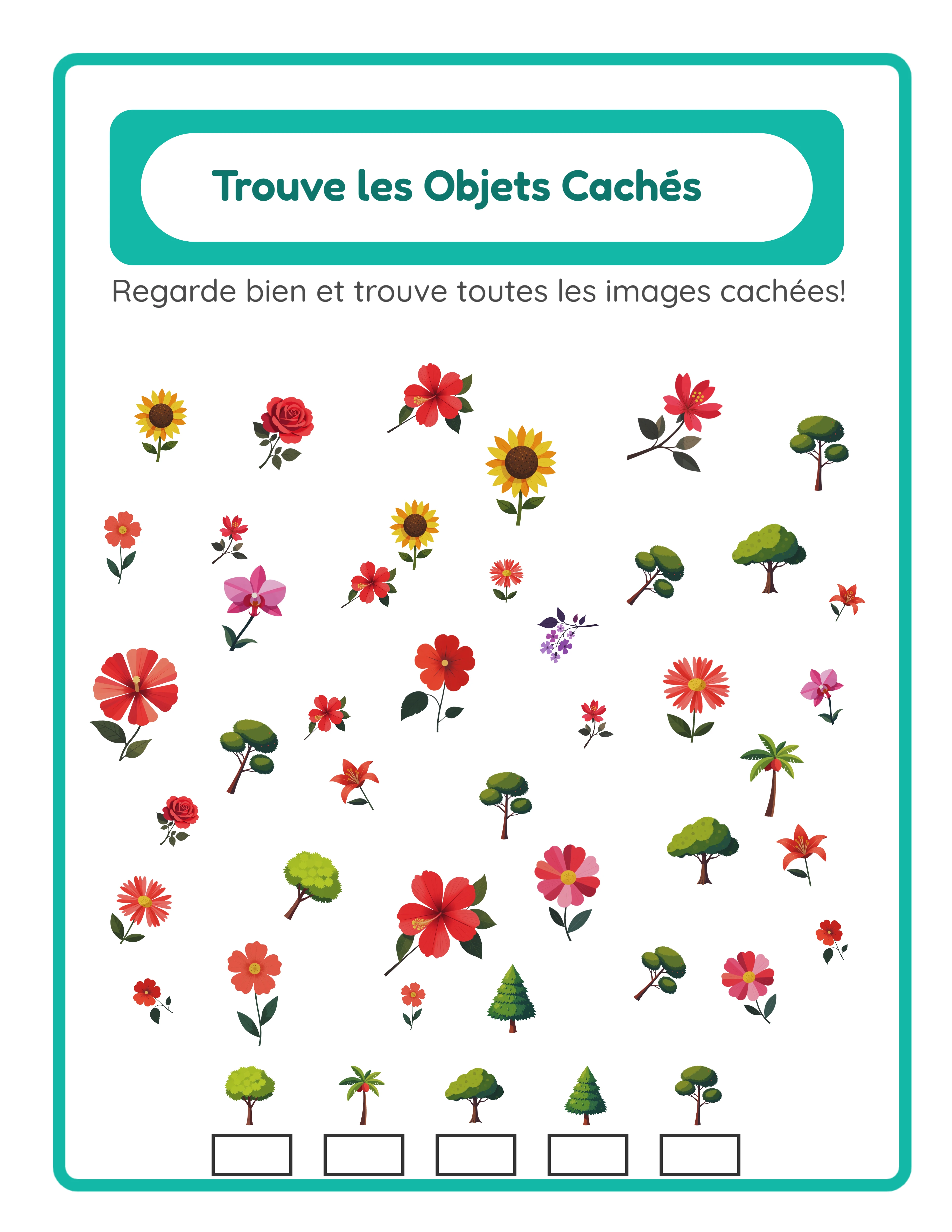 Trouver les objets — défi de repérage avancé