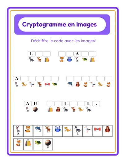 Cryptogrammes