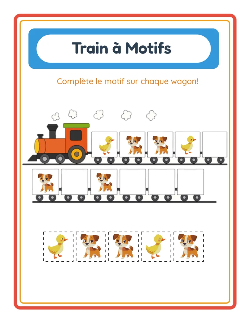 Train à Motifs