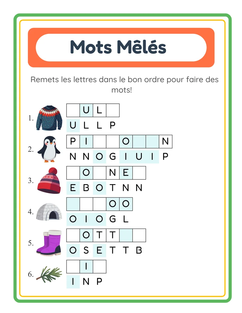 Mots Mêlés