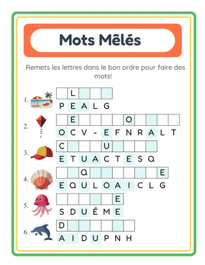 Mots Mêlés