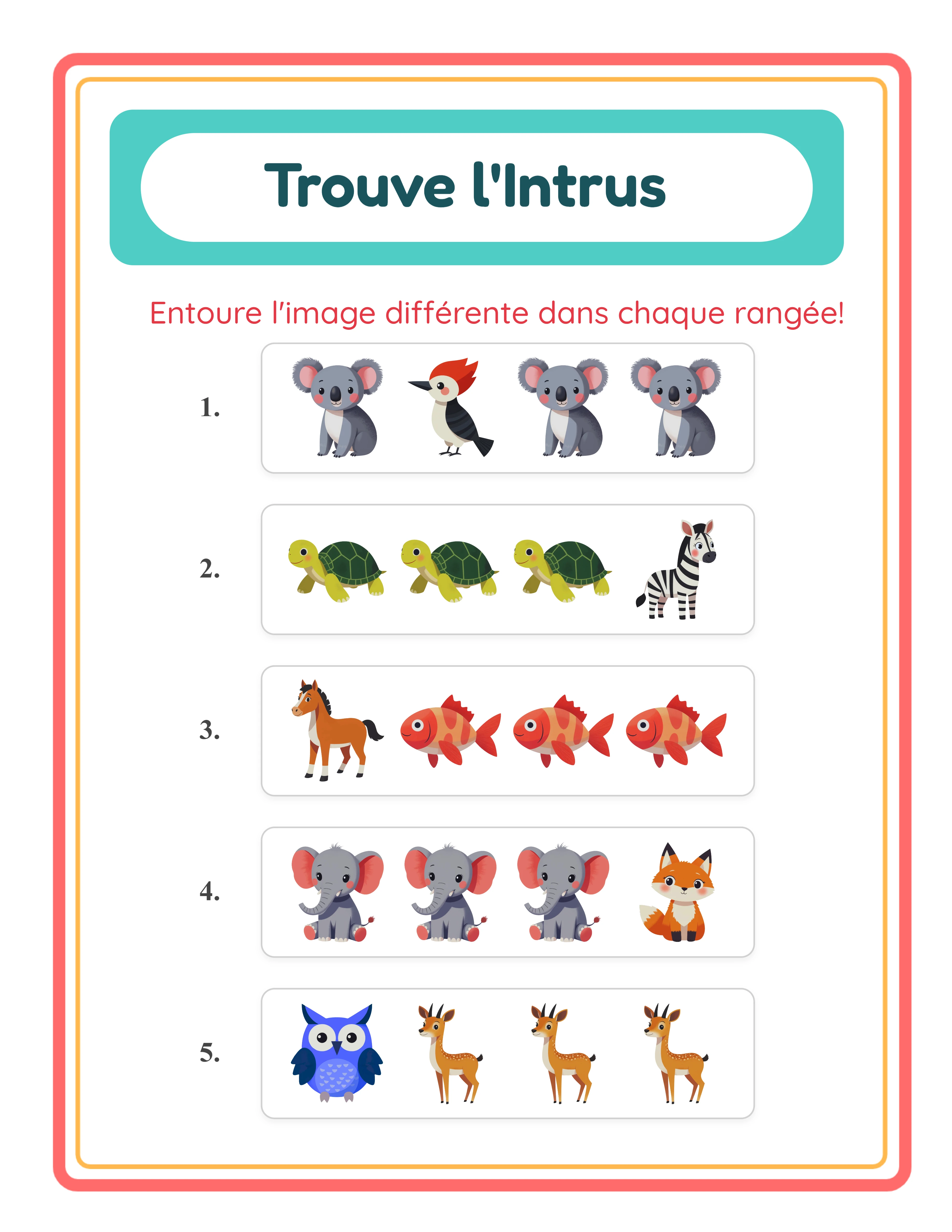 L'intrus — défi avancé