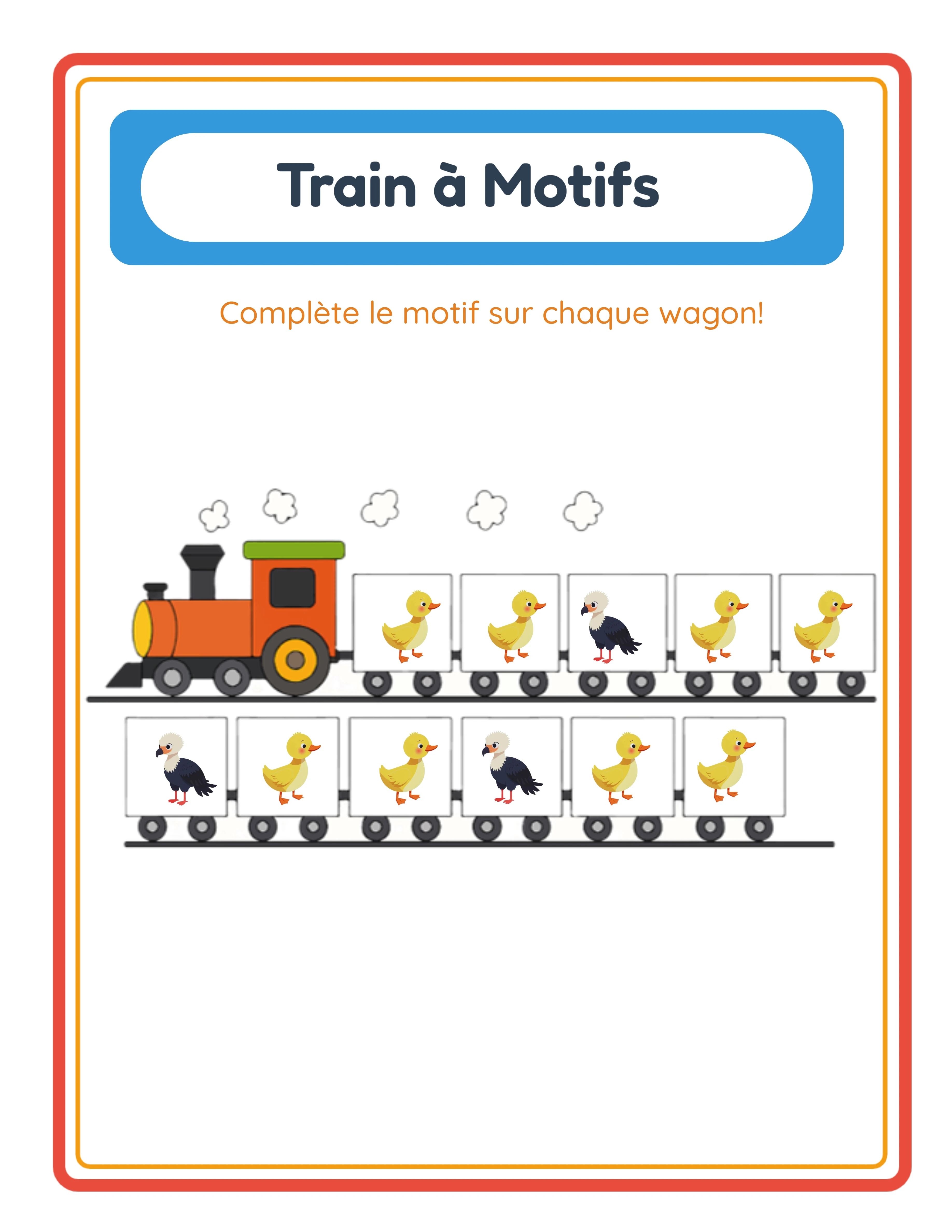 Corrigé du train des motifs