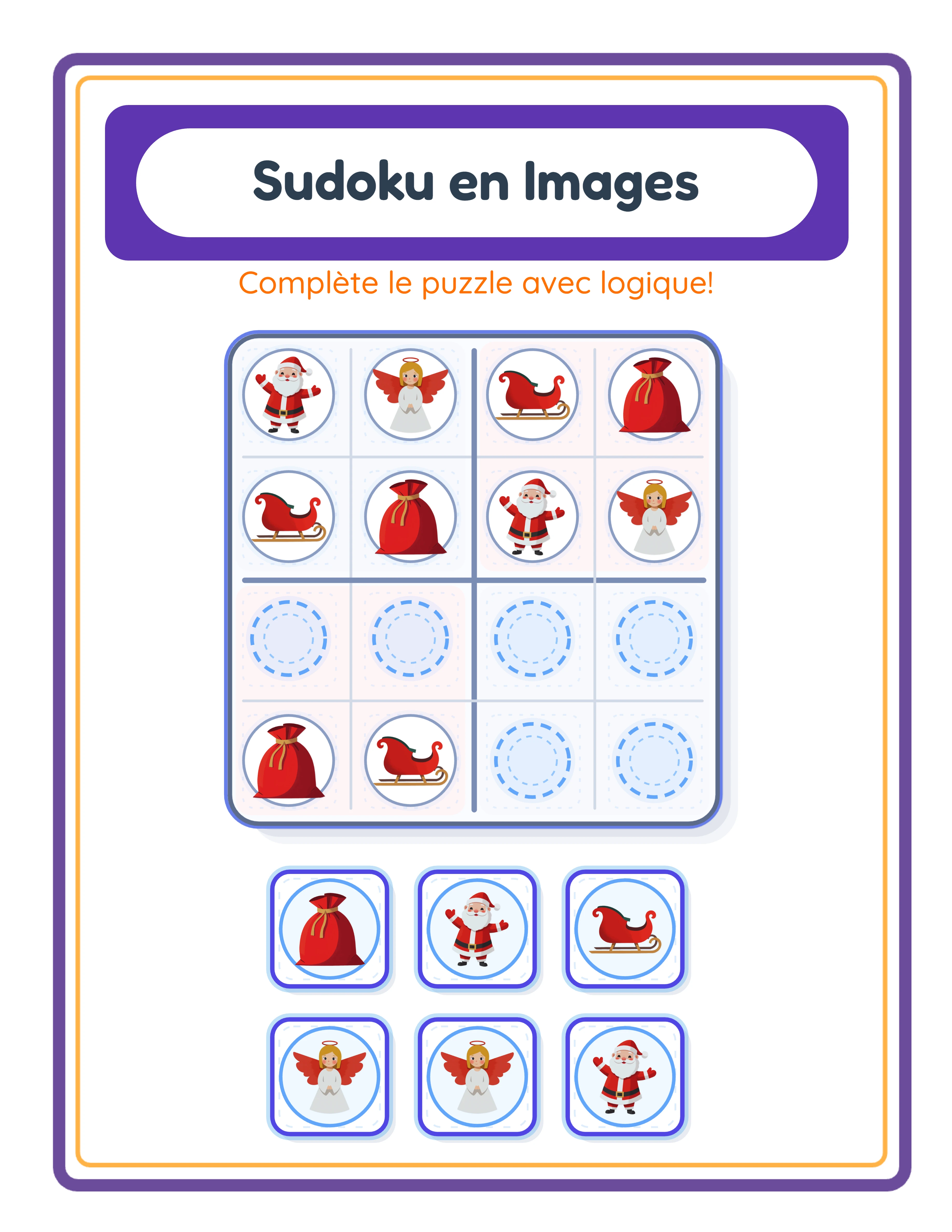 Puzzle Sudoku avec attrait international universel
