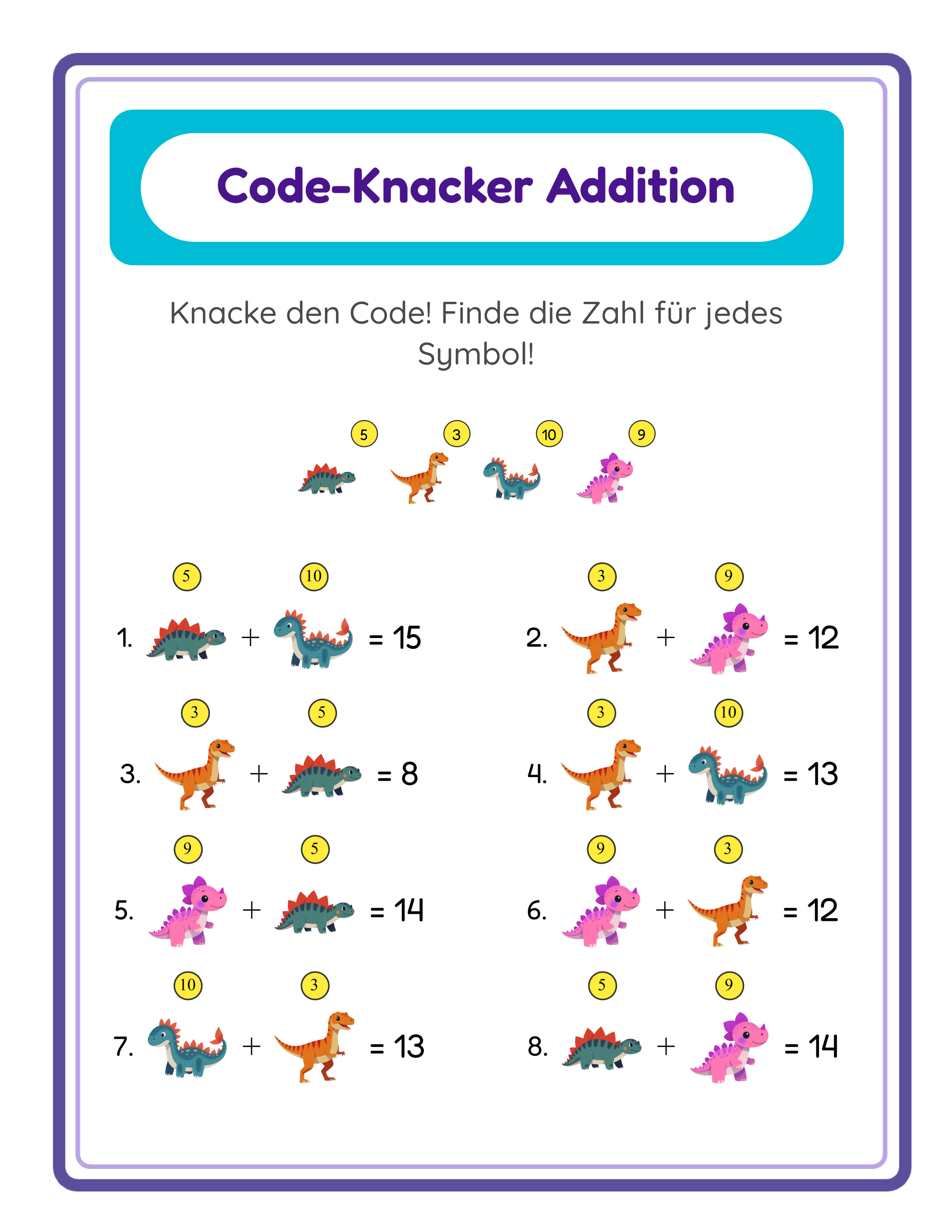 Code-Knacker-Lösungsschlüssel