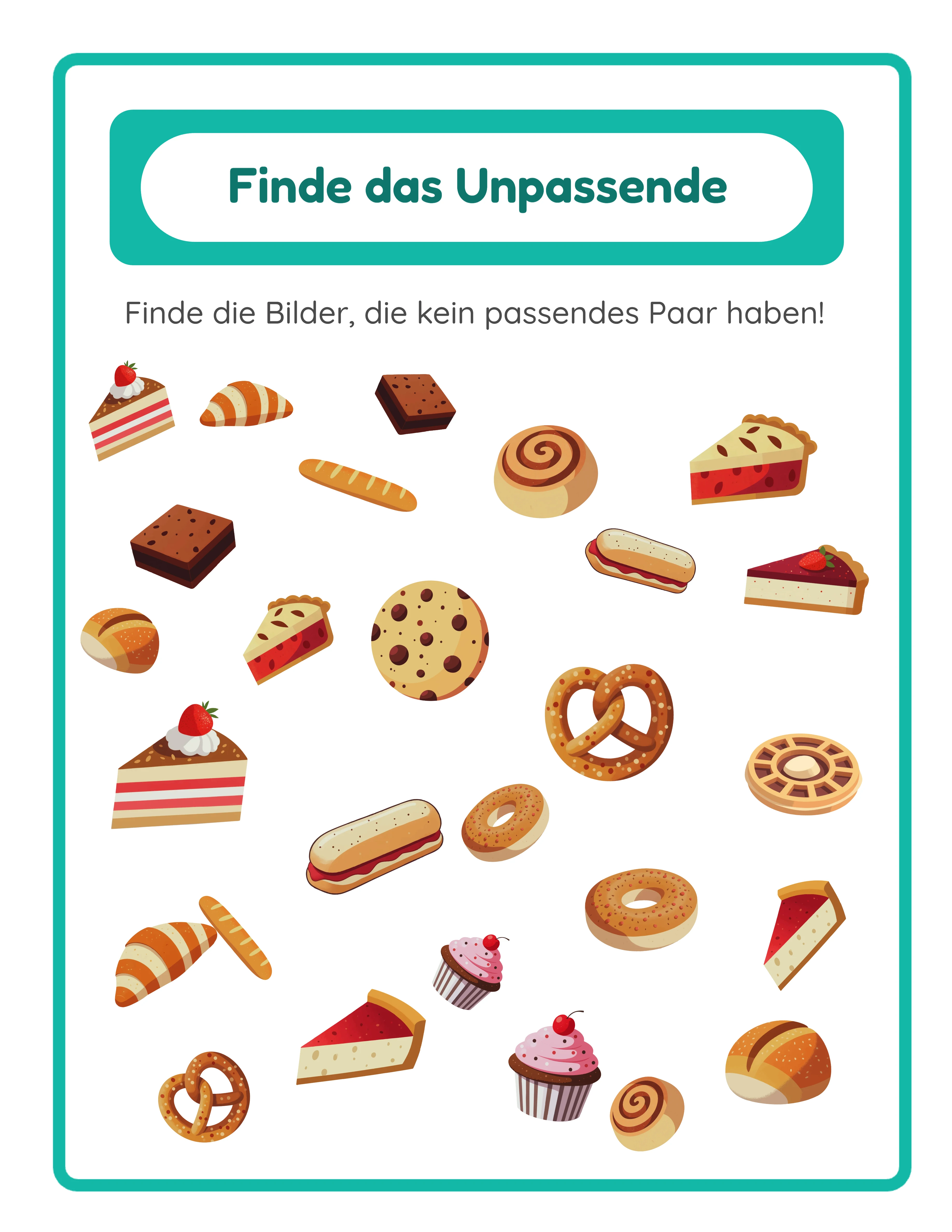 Herausforderung — Professionelles Arbeitsblatt