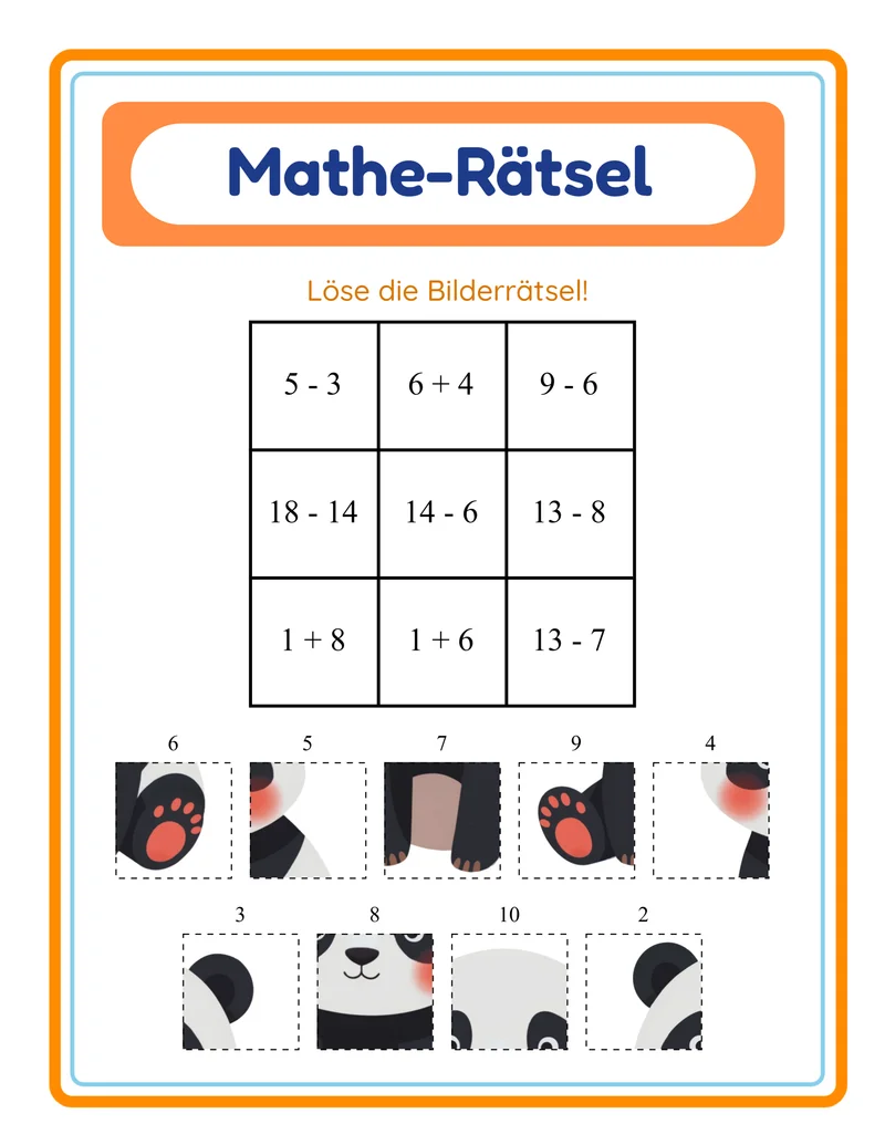 Mathe-Rätsel