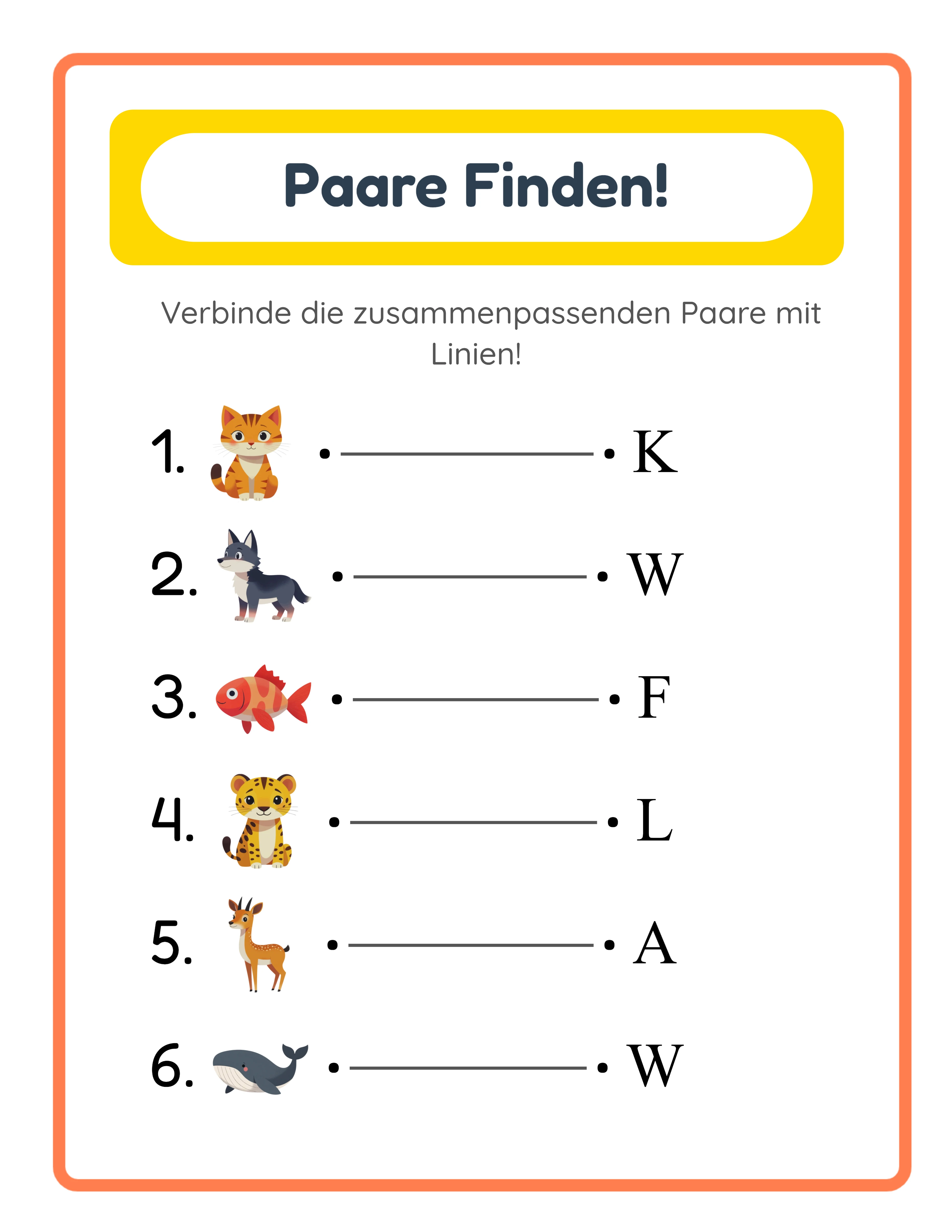 Zuordnungs-Lösungsschlüssel