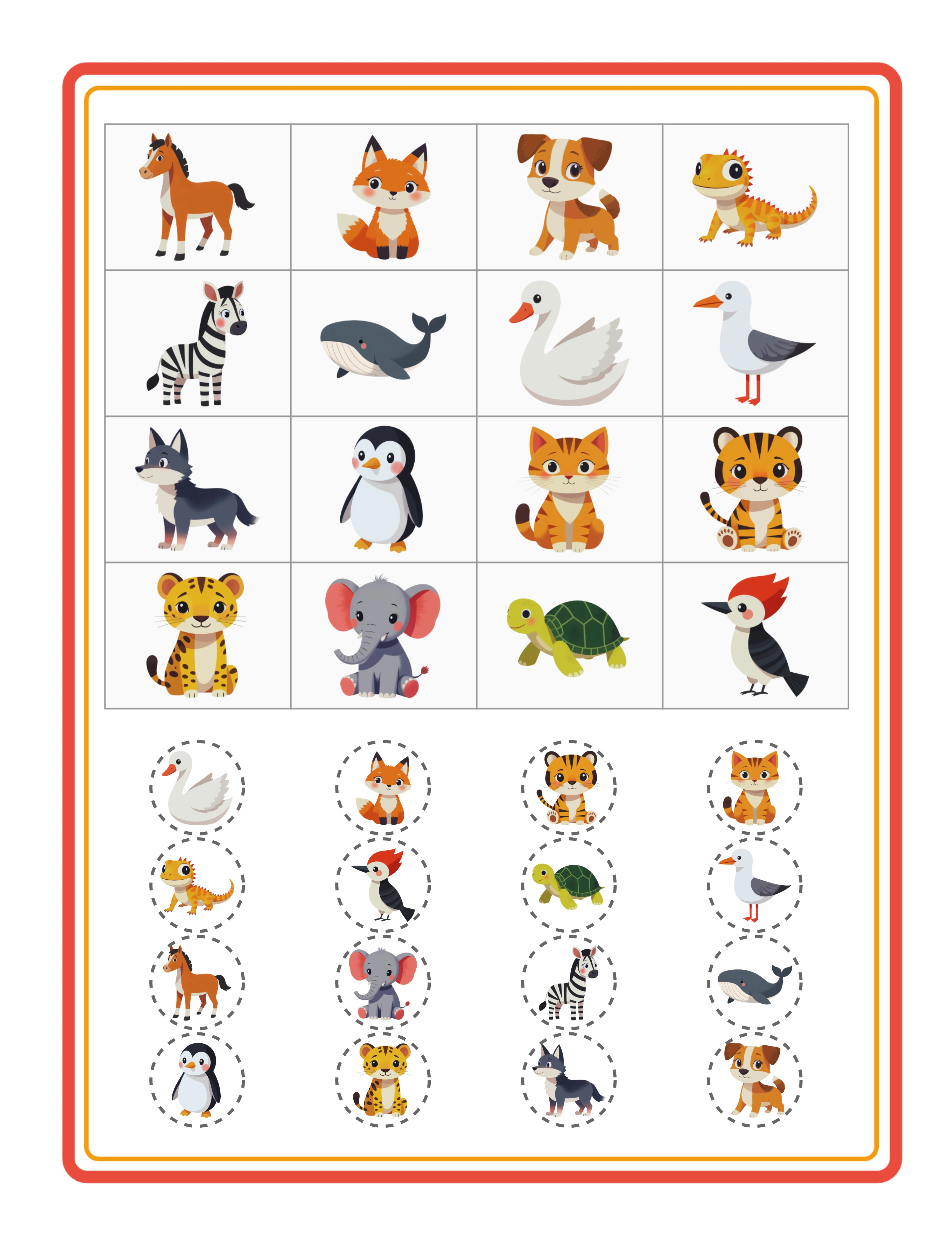 Cartelle di Bingo sugli Insetti per negozi e Gruppi Naturalistici